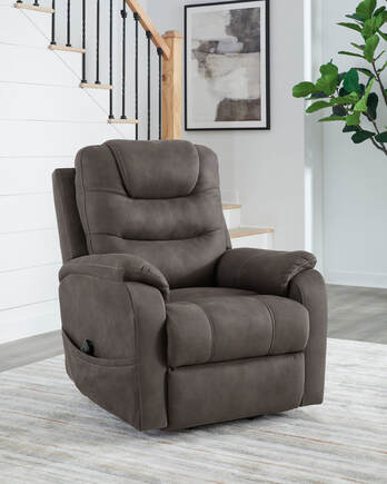 Ashley 1760912 Power Lift Recliner (HEATMASSAGE)