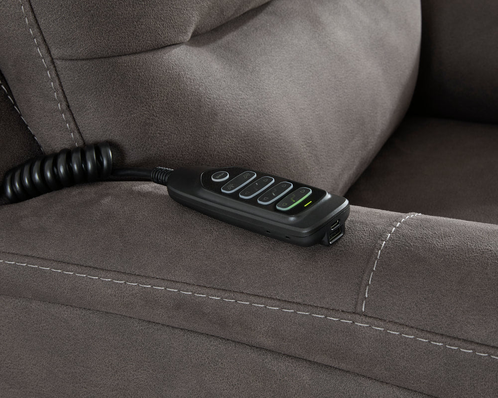 Ashley 1760912 Power Lift Recliner (HEATMASSAGE)
