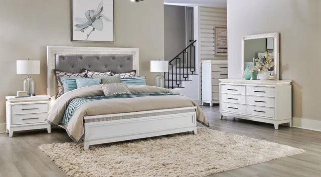 781 White - 5PC Bedroom Set Queen