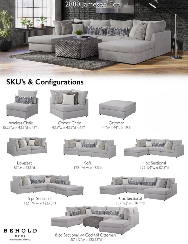 Behold 2880 - Modular Sectional