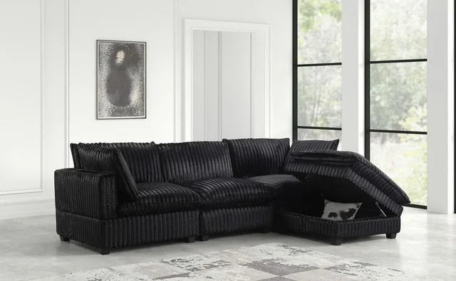 Cloud2 Black Cord Modular Sectional