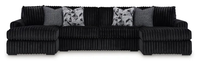 Ashley 981-03 3PC Double Chaise Sectional