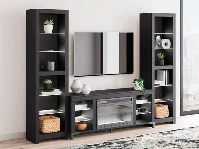 W2721 - TV Stand w/ Fireplace (LED Lights)