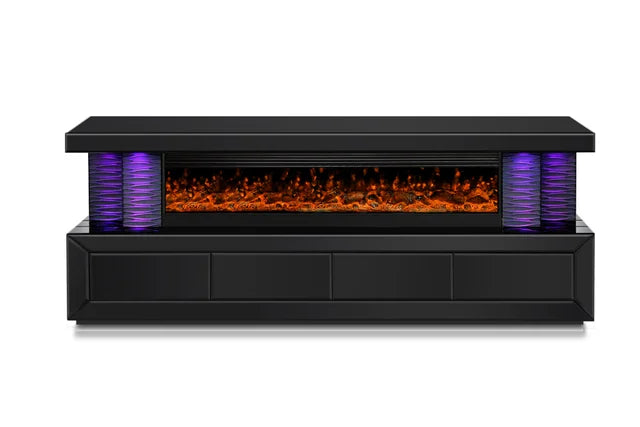 A98 TV STAND W/FIREPLACE