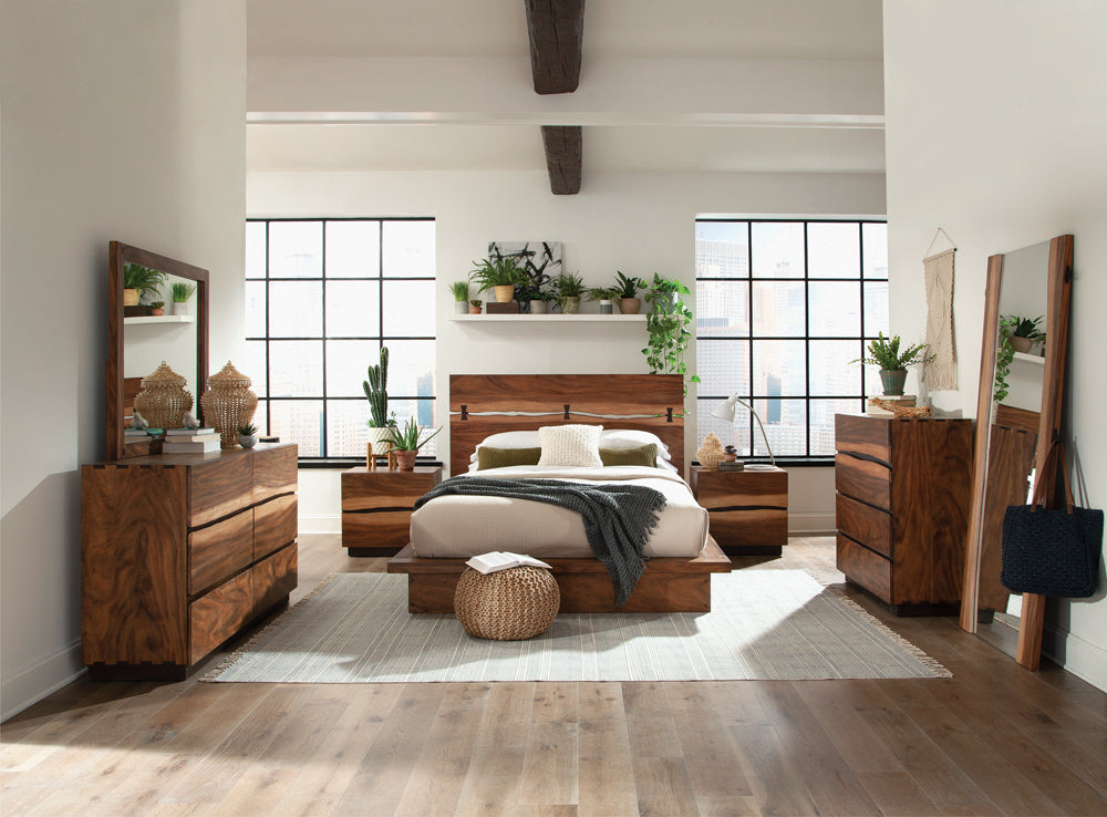 Winslow Bedroom Set Smokey Walnut