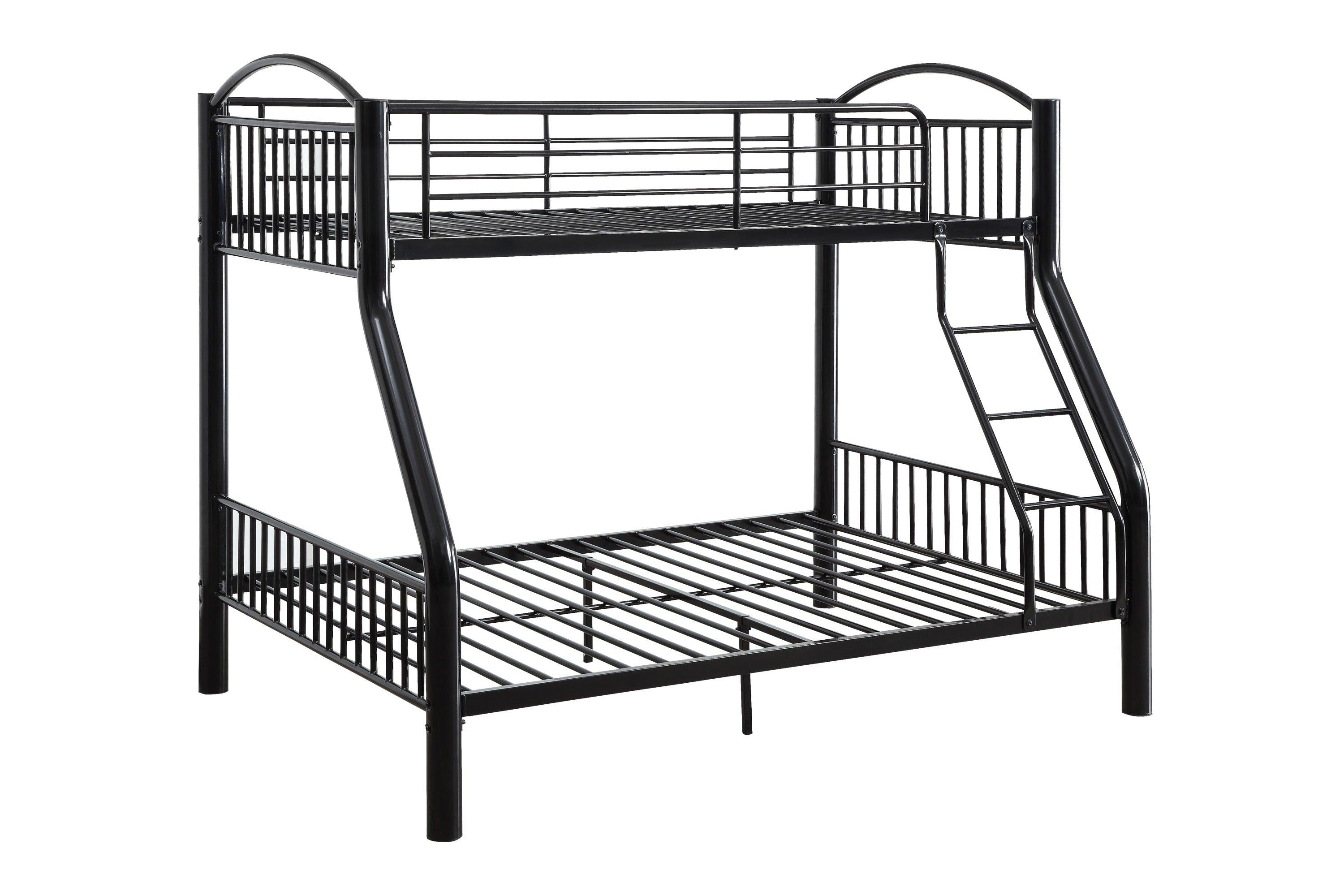 ACME Cayelynn Twin over Full Bunk Bed - Black