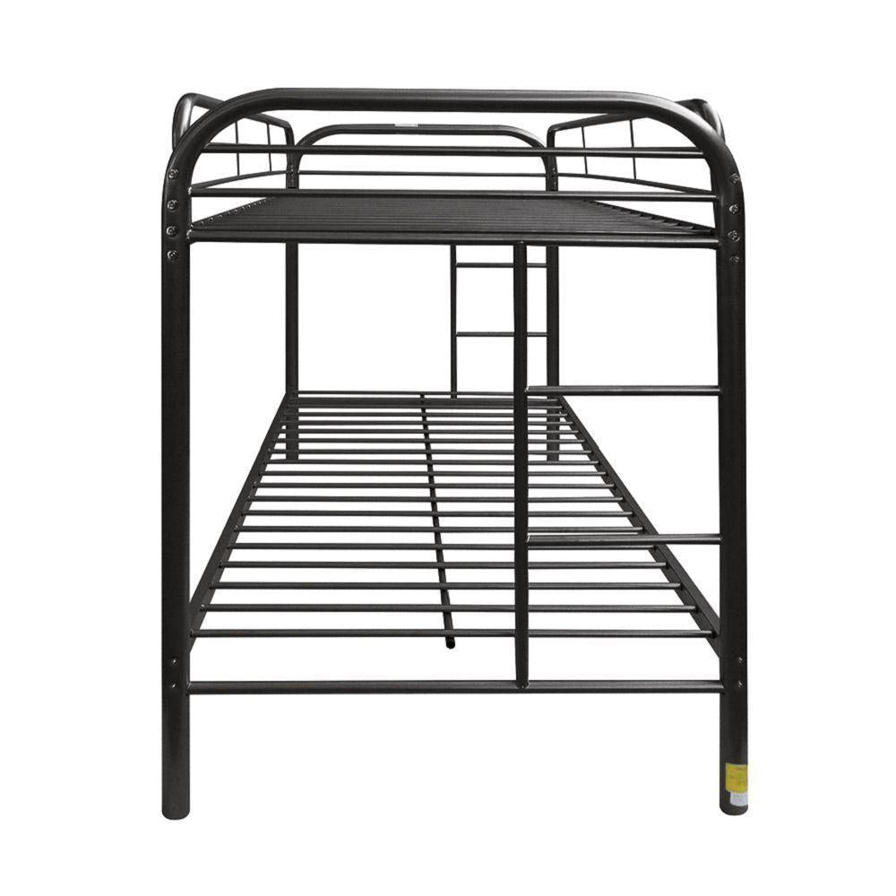 ACME Thomas Twin over Twin Metal Bunk Bed - black image