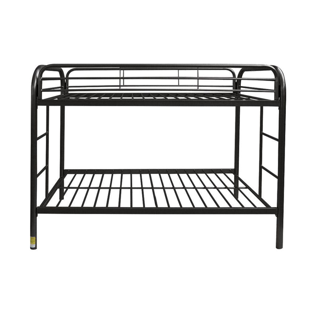 ACME Thomas Twin over Twin Metal Bunk Bed - black