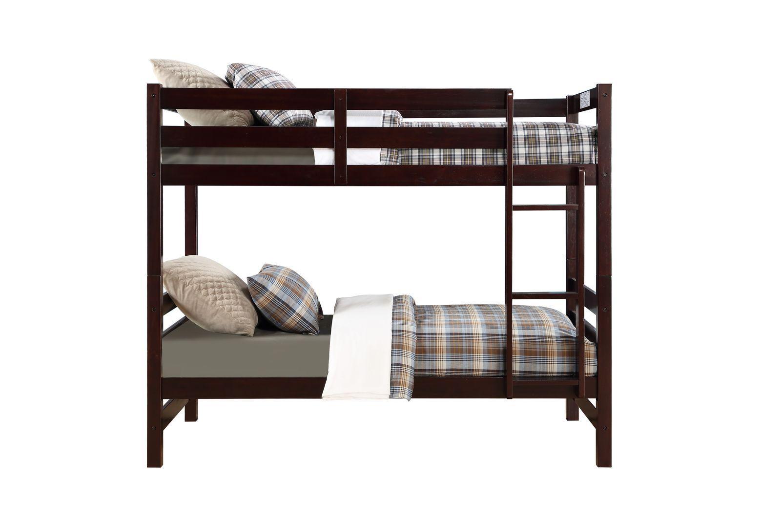 ACME Ronnie Twin over Twin Bunk Bed - Espresso