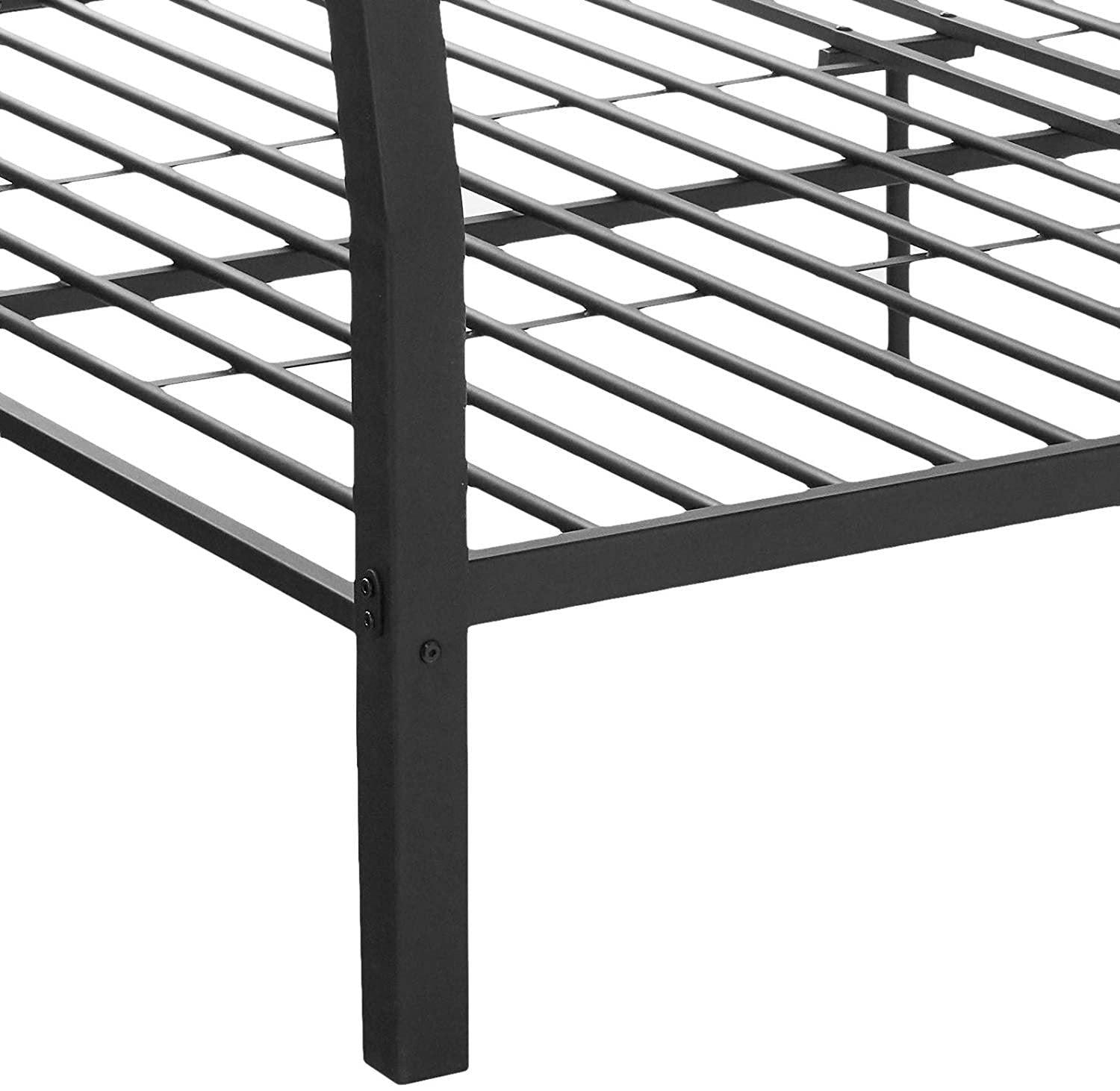 ACME Limbra Full XL over Queen Metal Bunk Bed - Sandy Black