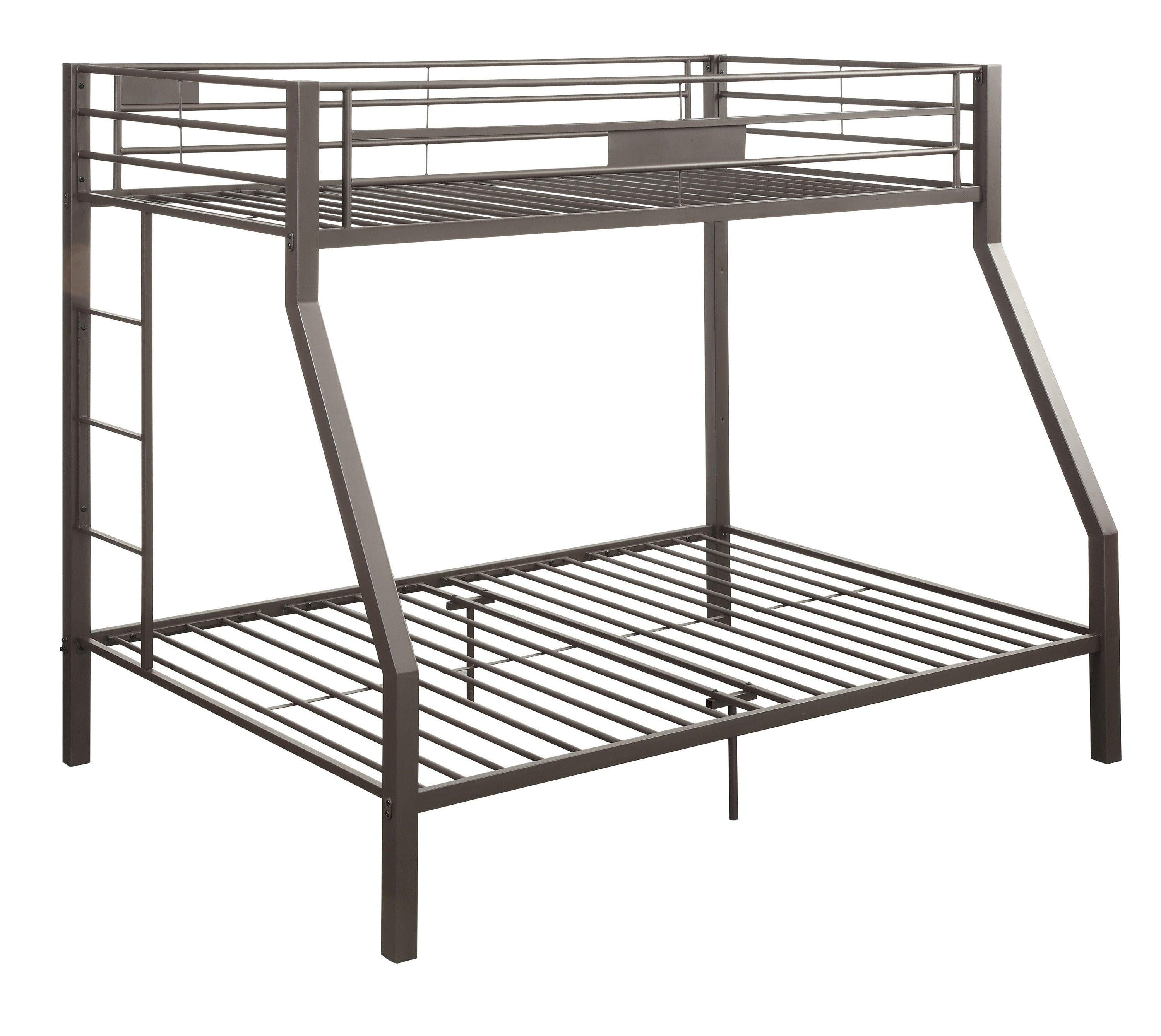 ACME Limbra Twin over Full Metal Bunk Bed - Sandy Brown