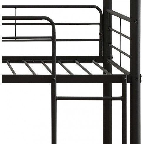 ACME Cairo Triple Twin Metal Bunk Bed - Sandy Black