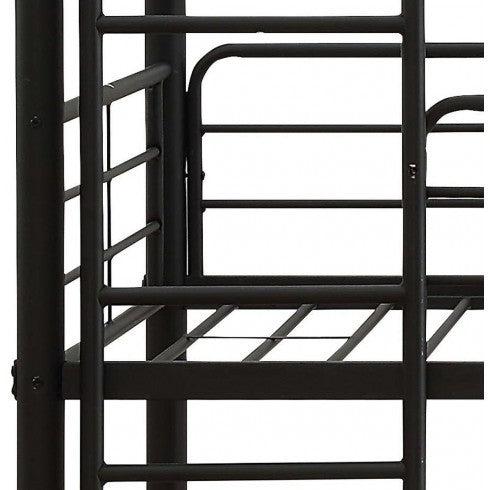 ACME Cairo Triple Twin Metal Bunk Bed - Sandy Black