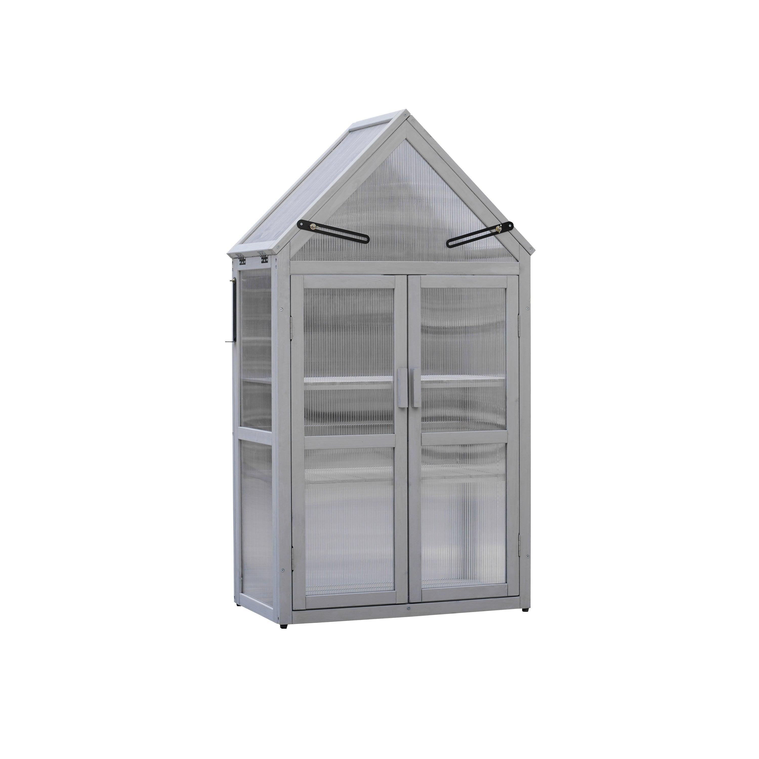 Mini Greenhouse Kit - Outdoor Plant Stand, Small Green House, Plant Stand Indoor, Green Houses for Outside, Indoor Garden and Patio Accessories Indoor Greenhouse, Tiered Plant Stand