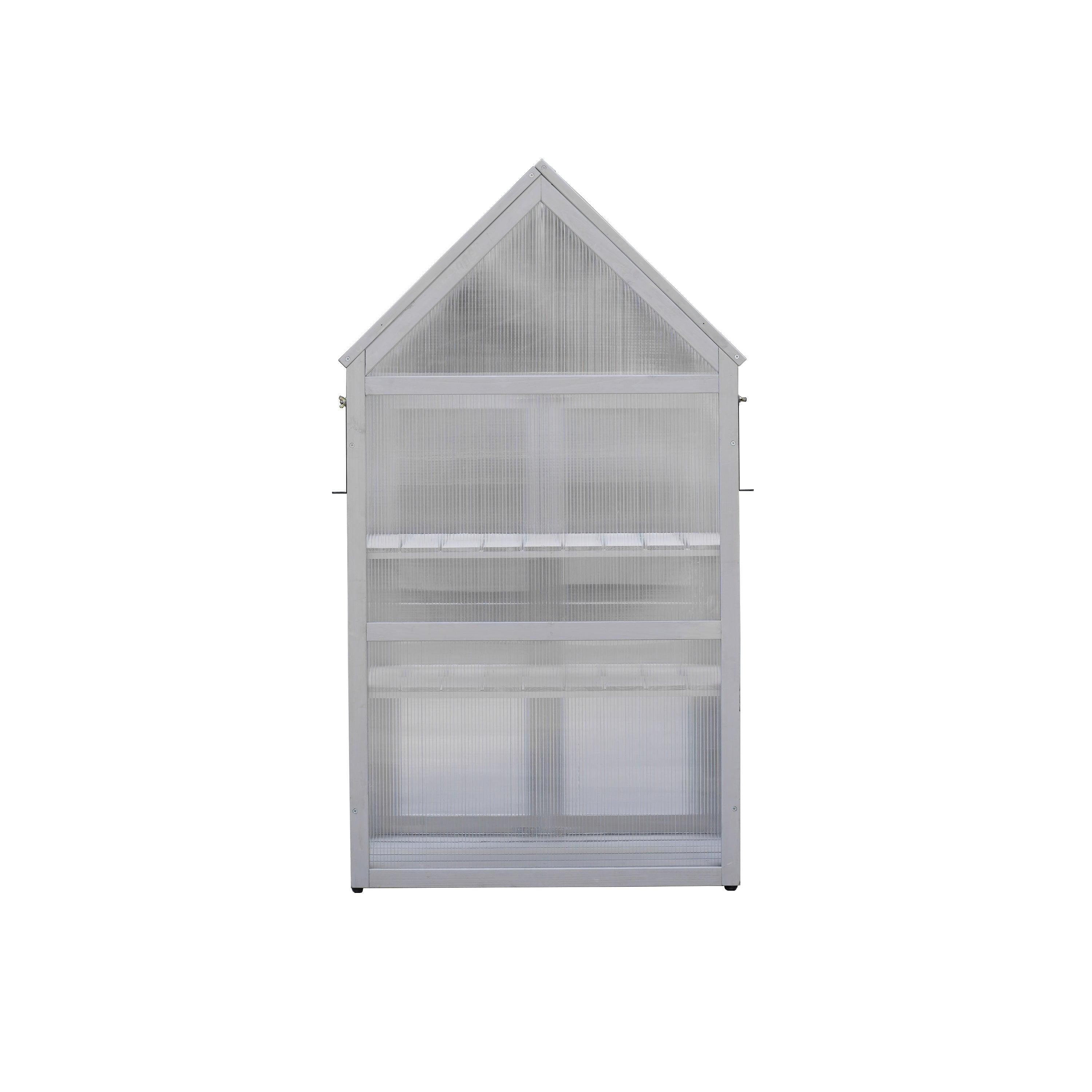 Mini Greenhouse Kit - Outdoor Plant Stand, Small Green House, Plant Stand Indoor, Green Houses for Outside, Indoor Garden and Patio Accessories Indoor Greenhouse, Tiered Plant Stand