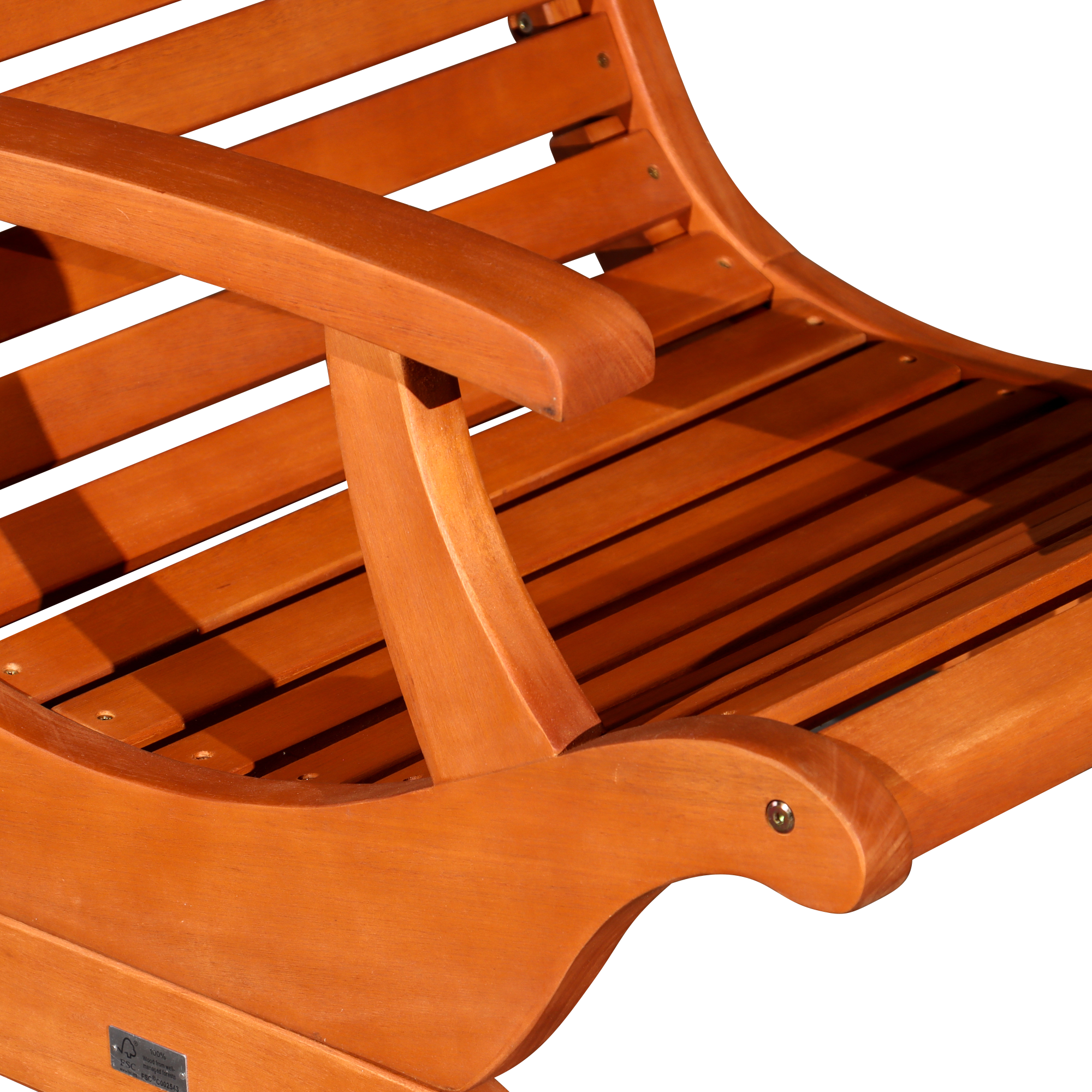 Eucalyptus Plantation Chair - Natural Oil