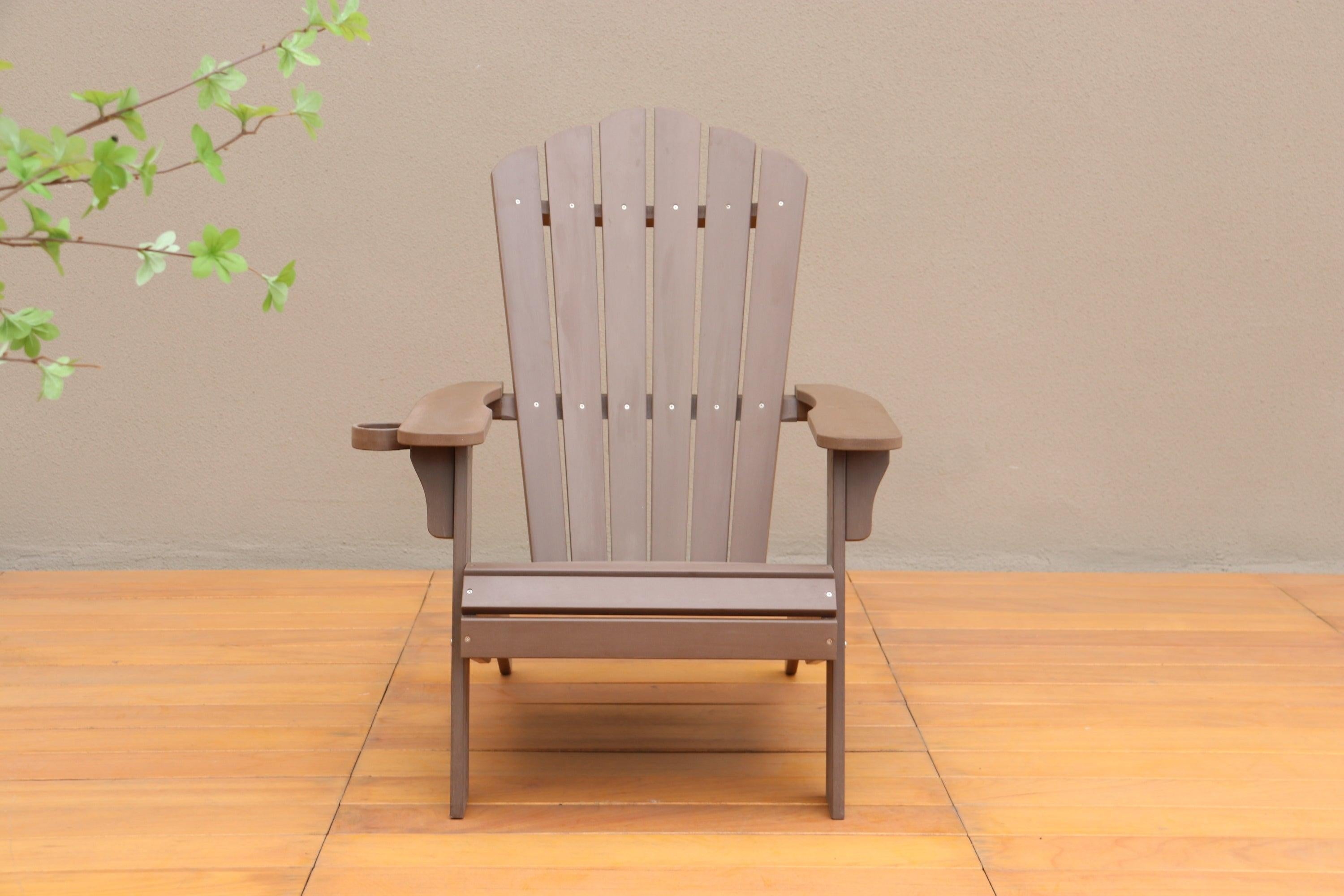 Polystyrene Adirondack Chair - Brown