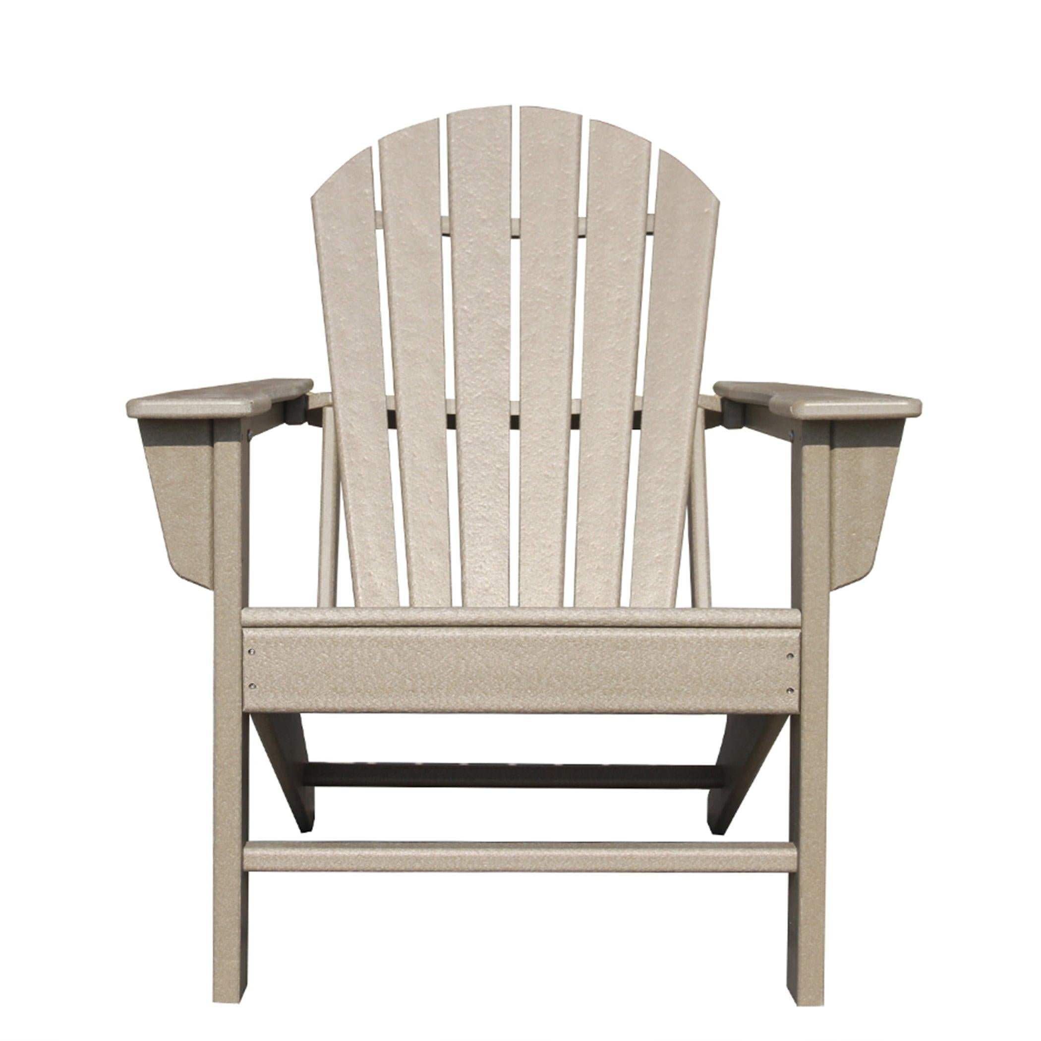 Weather Resistant Outdoor Adirondack Chair HDPE image