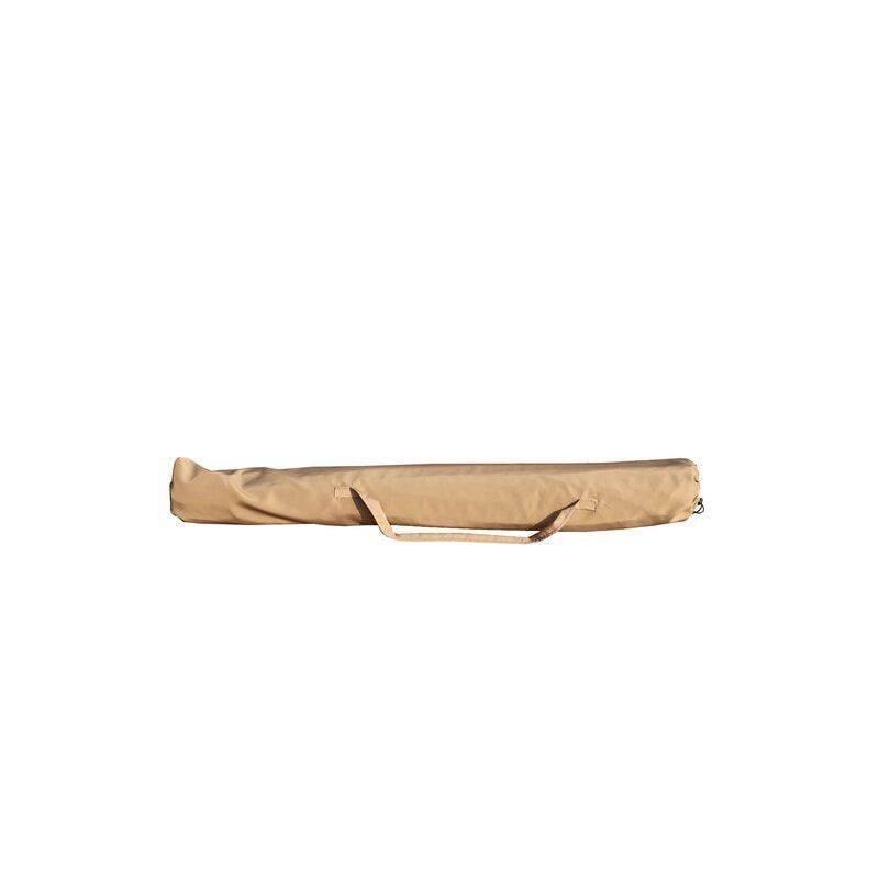 9 inch Pole Umbrella With Carry Bag - Taupe