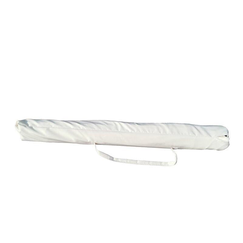 9 inch Pole Umbrella With Carry Bag - Creme