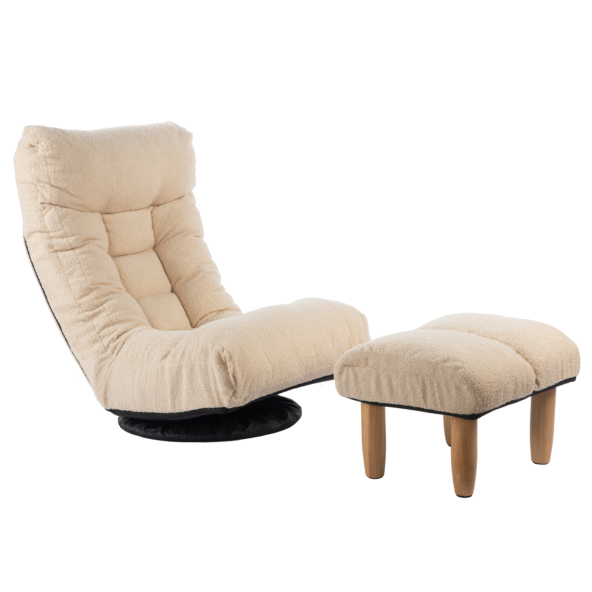 Single sofa reclining chair Japanese chair lazy sofa tatami balcony reclining chair leisure sofa adjustable chair