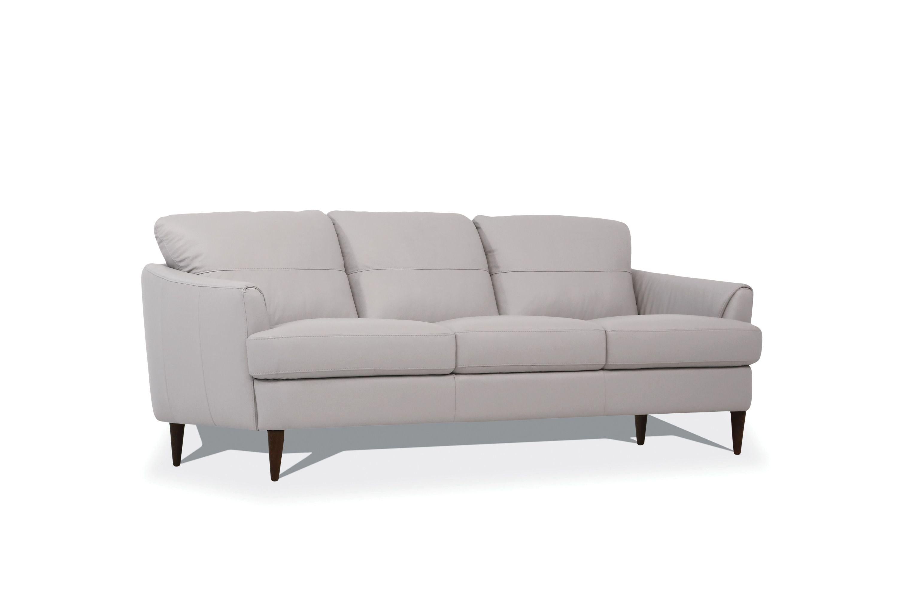 ACME Helena Sofa, Pearl Gray Leather 54575