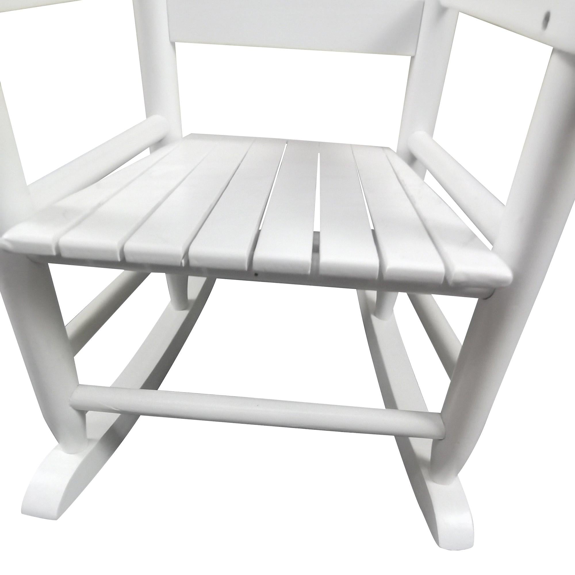 Children's  rocking white chair- Indoor or Outdoor -Suitable for kids-Durable