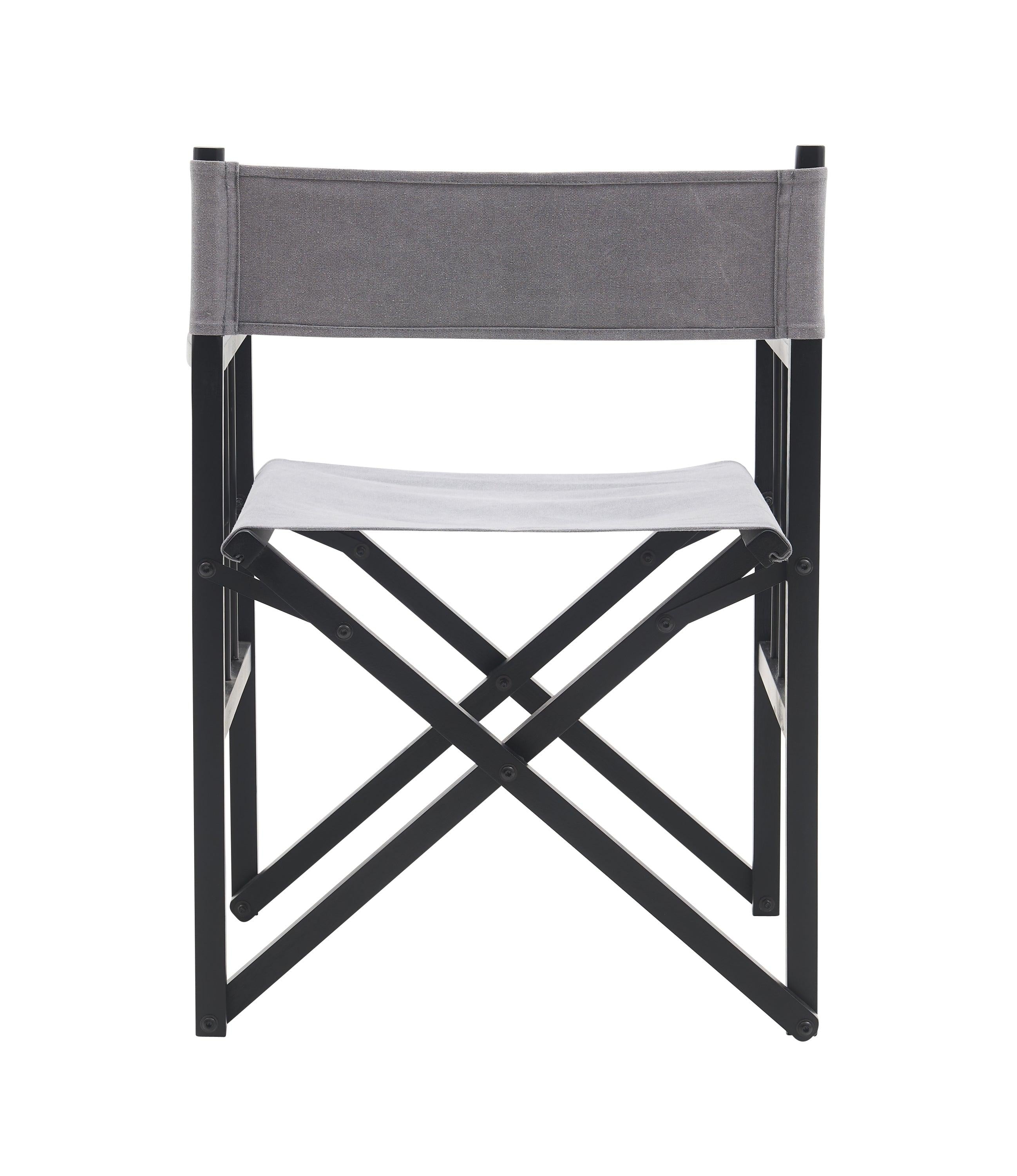 Outdoor portable leisure chair folding arm chairModern comfortable leisure folding chair（light grey)