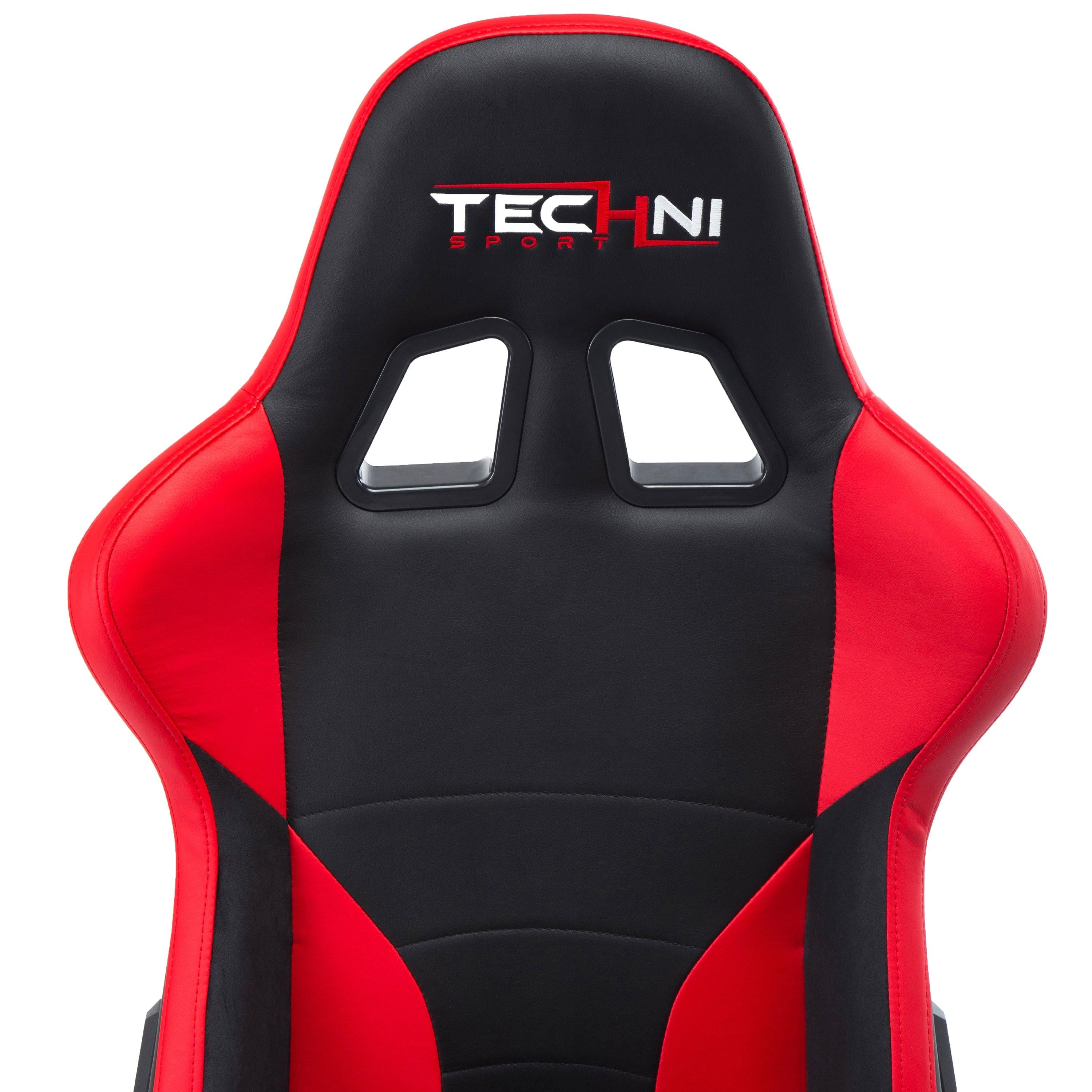 Techni Sport TS-90 Office-PC Gaming Chair, Red