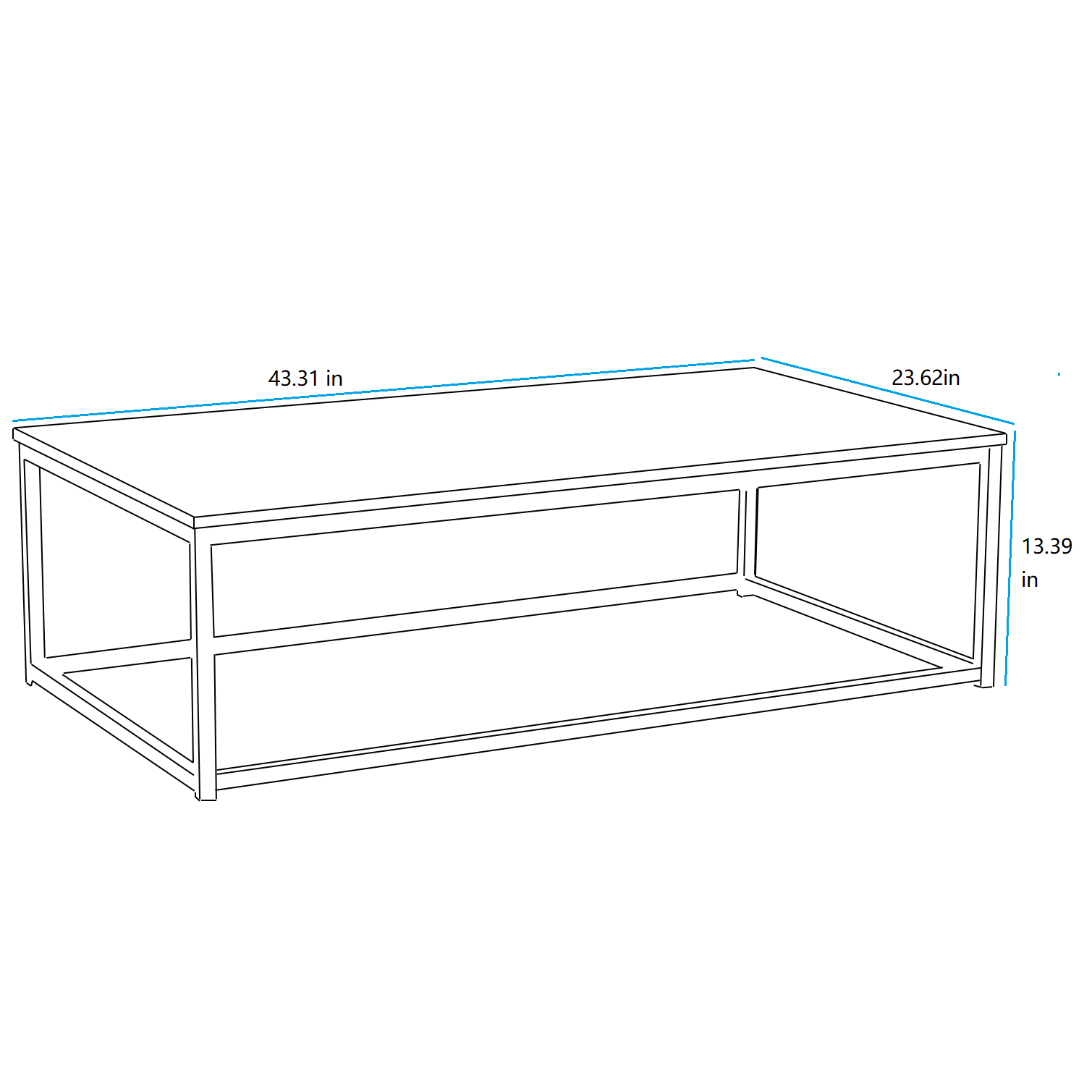 COFFEE TABLE(WHITE)（rectangular） +for kitchen, restaurant, bedroom, living room and many other occasions