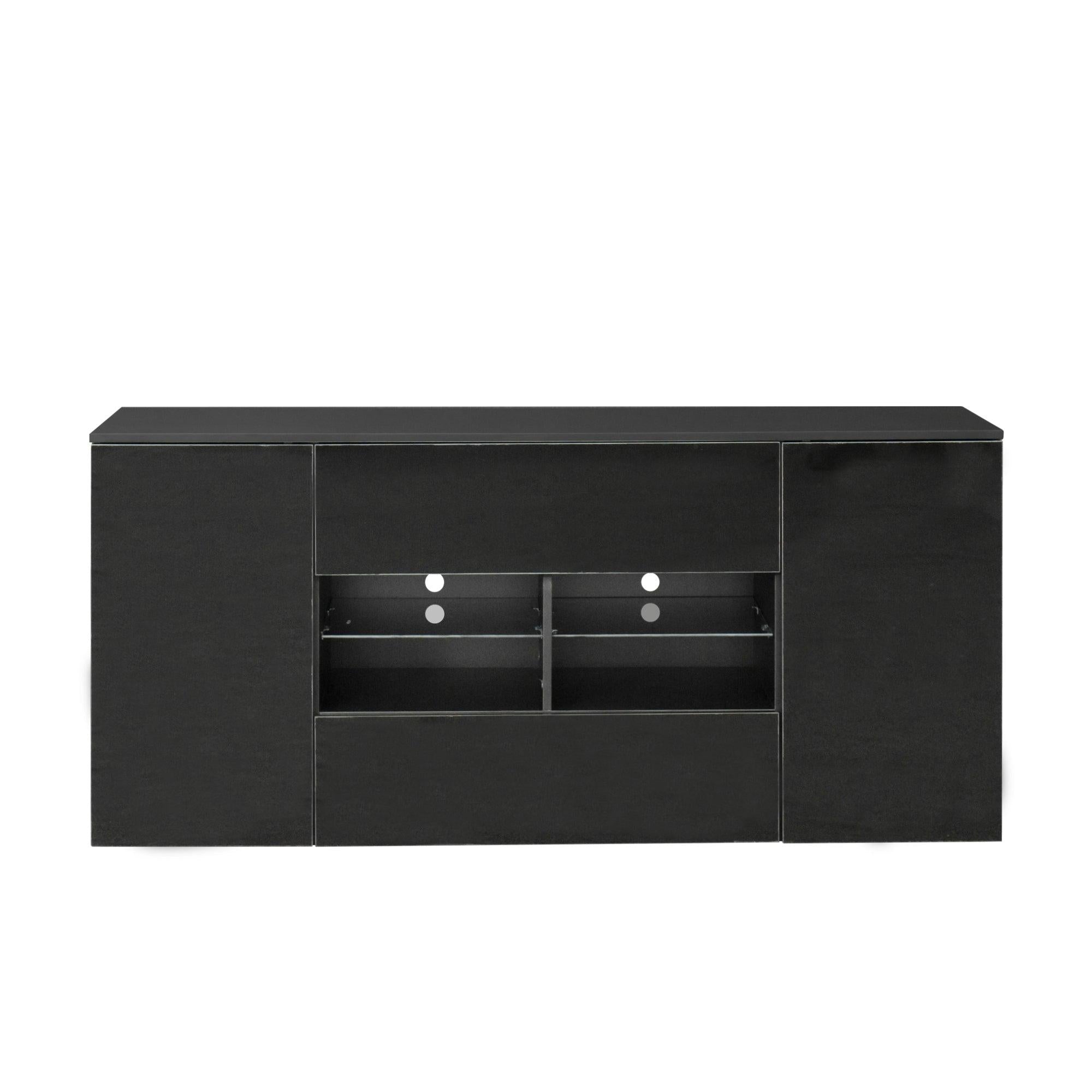 Side cabinet, side cabinet for living room and bedroom, double-door cabinet