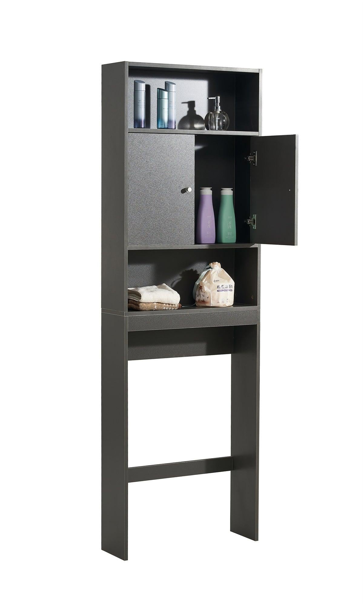 Home Bathroom Shelf Over-The-Toilet, Bathroom SpaceSaver, Bathroom, TolliletStorage cabinet