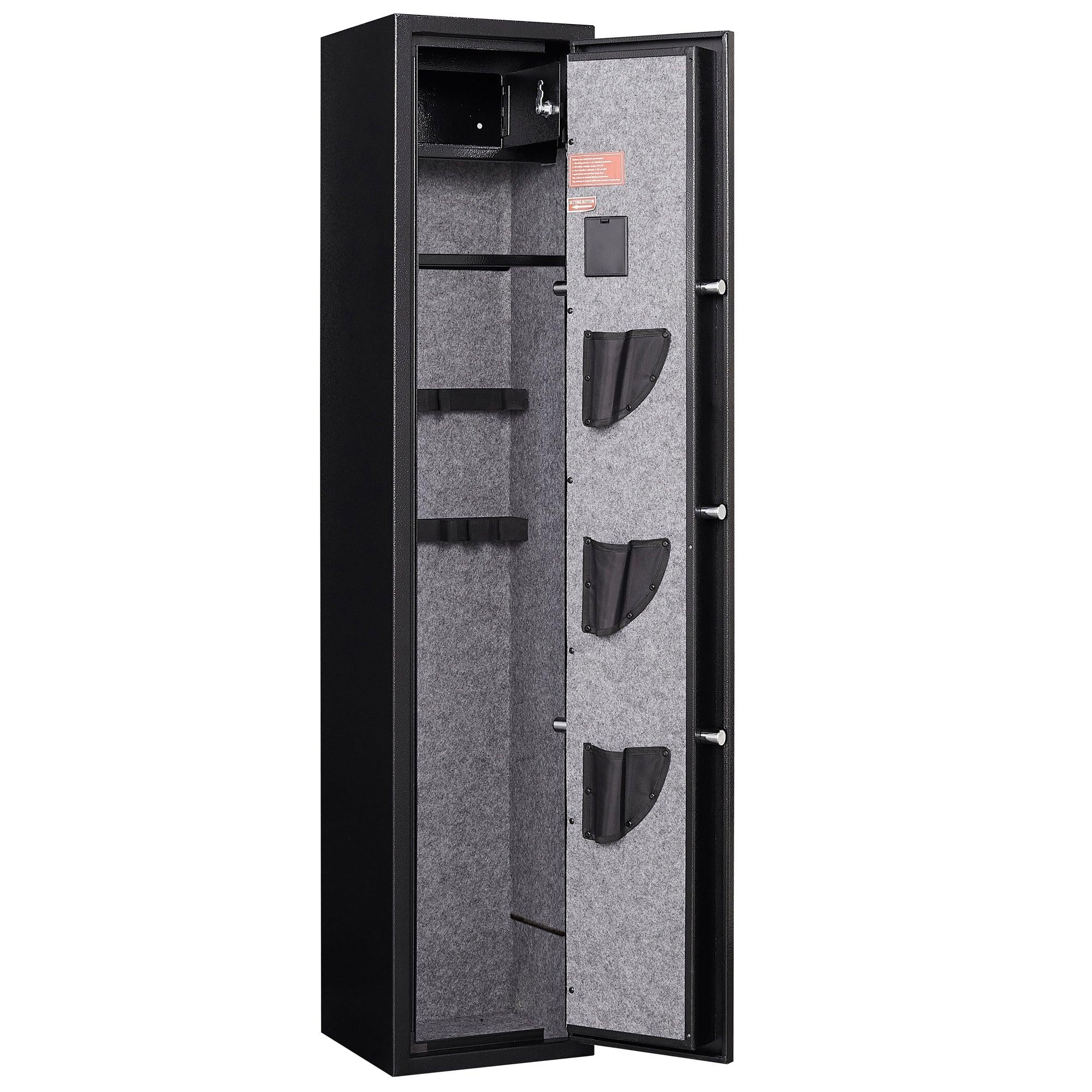 Digital Keypad Gun Safe Quick Access ElectronicStorage Steel Security Cabinet