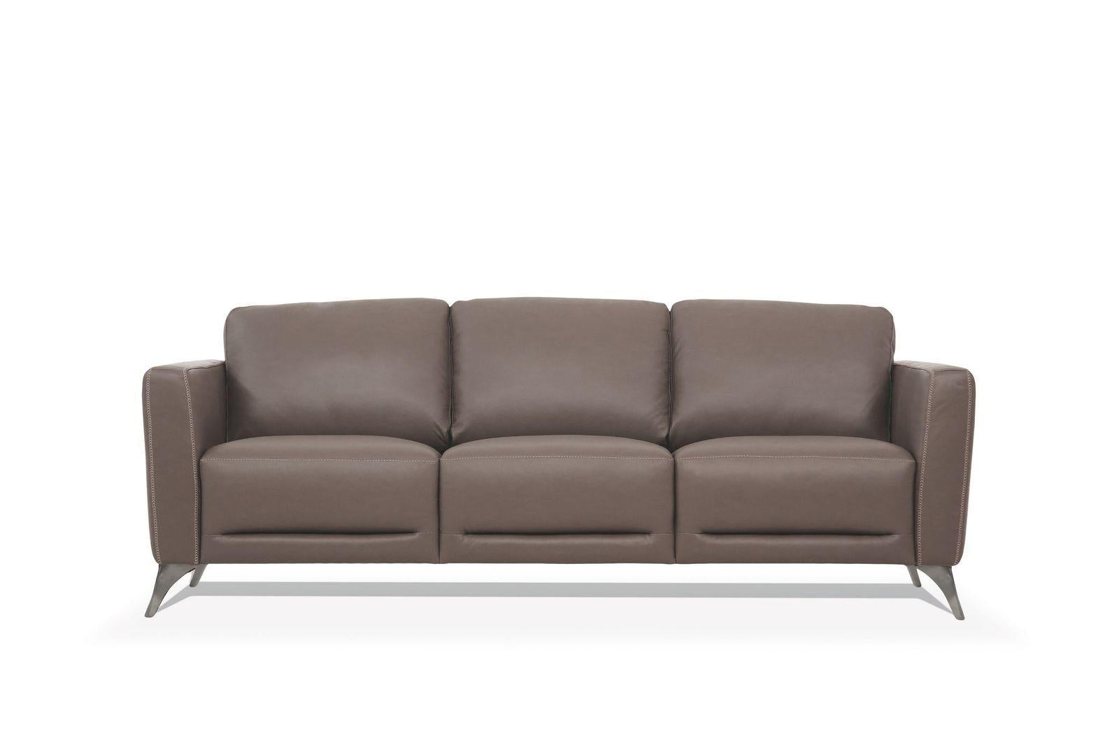 ACME Malaga Sofa, Taupe Leather 55000