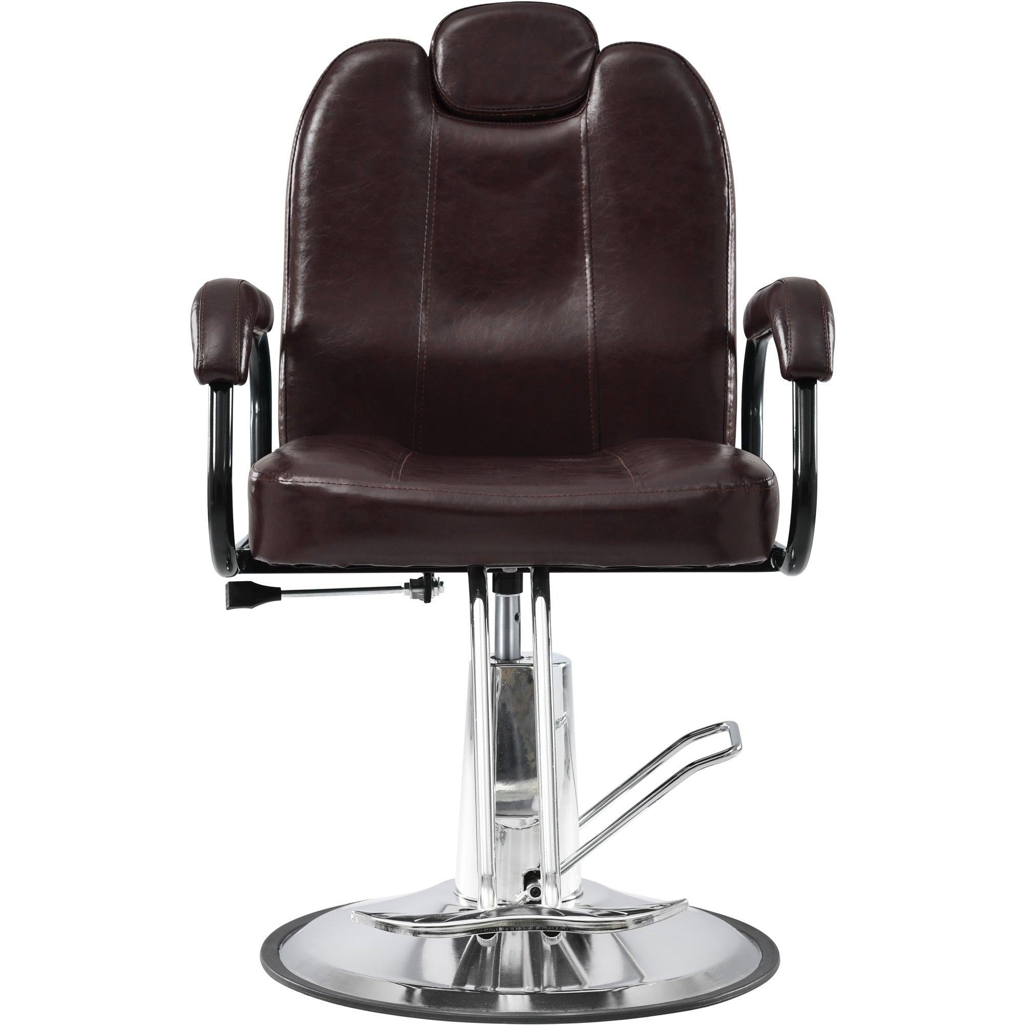 Deluxe Reclining Barber Chair with Heavy-Duty Pump for Beauty Salon Tatoo Spa Equipment