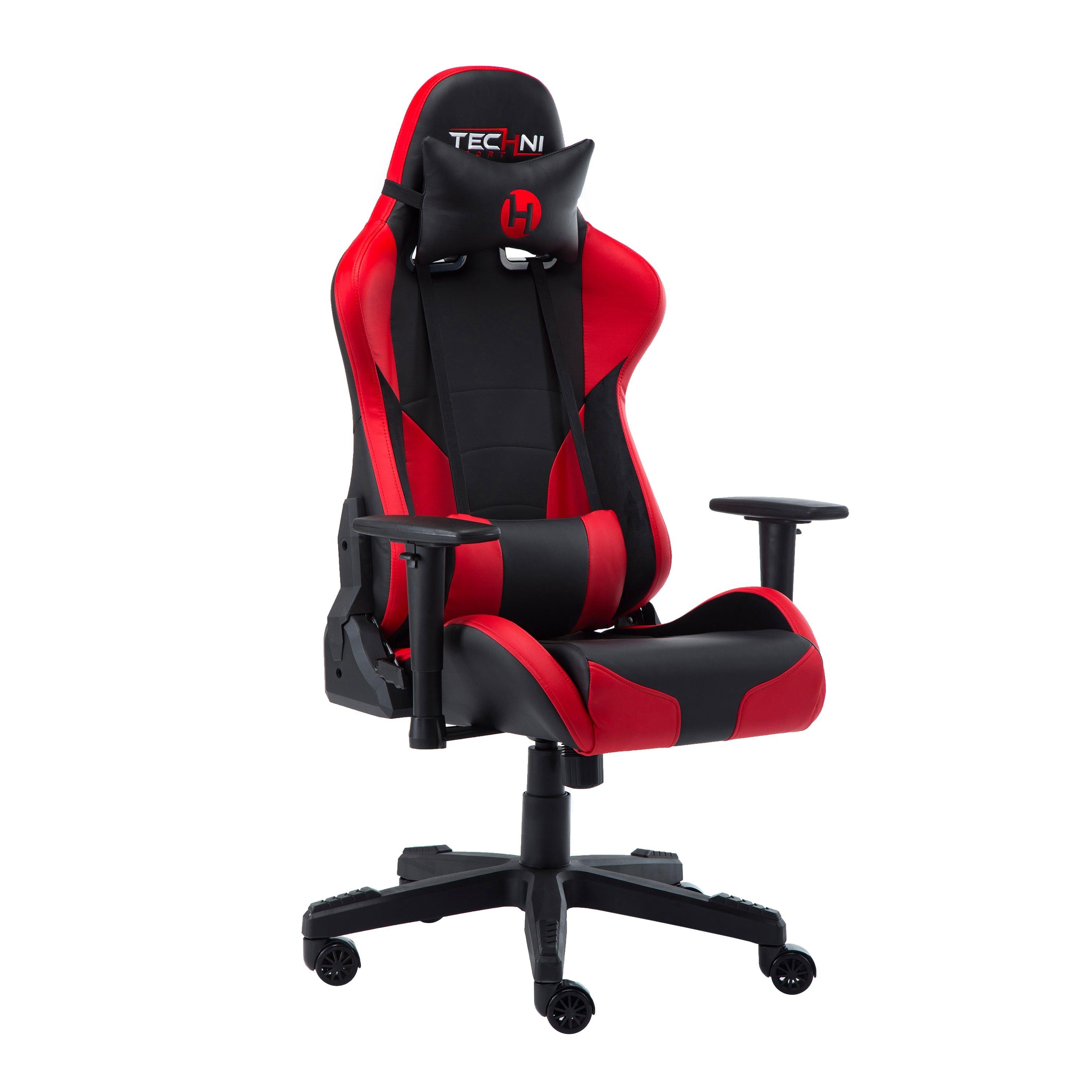 Techni Sport TS-90 Office-PC Gaming Chair, Red