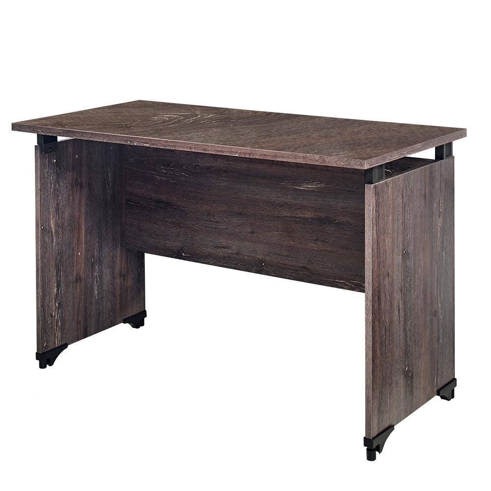 Urban Farmhouse Composite Wood Writing Desk in Rustic Gray