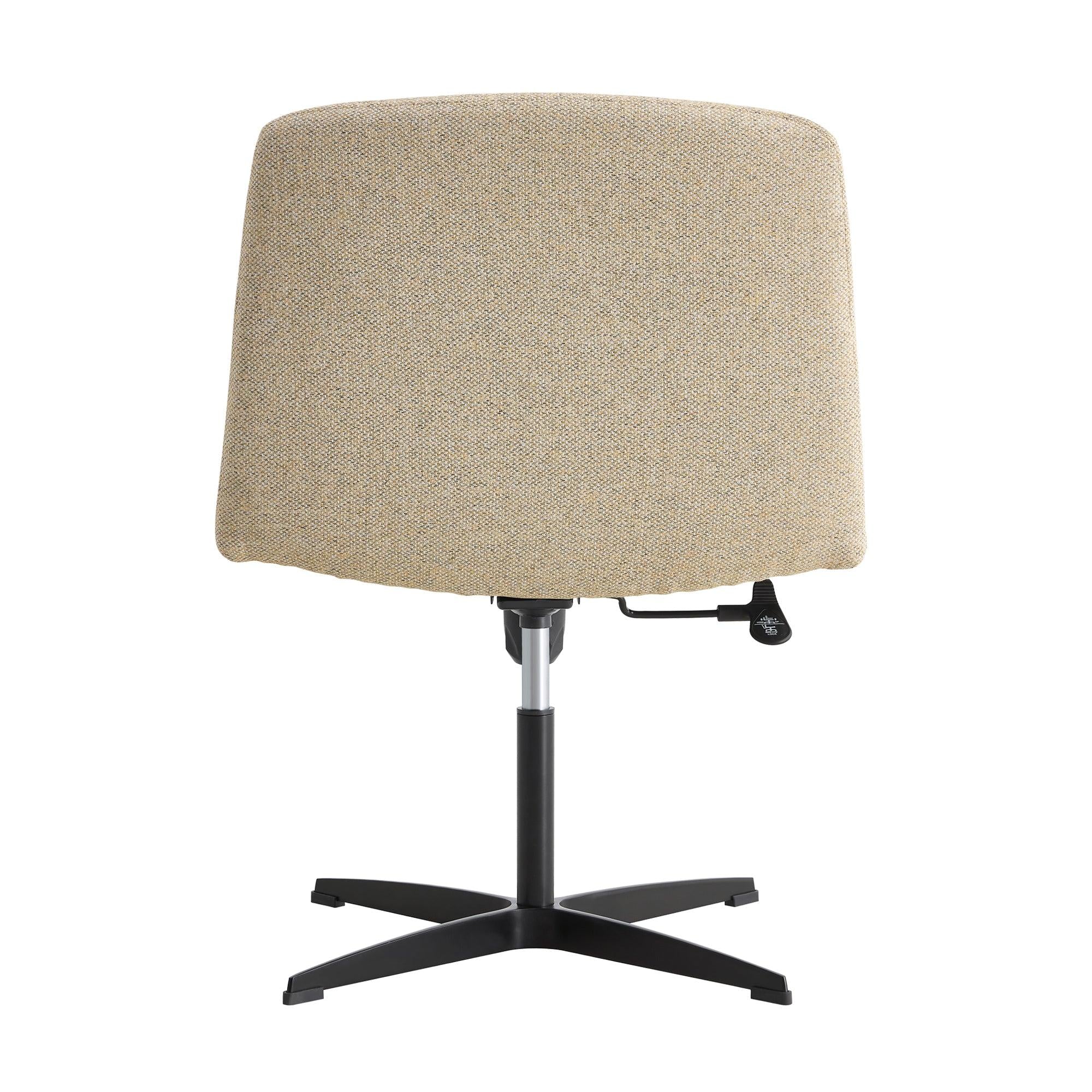 Fabric Material. Home Computer Chair Office Chair Adjustable 360 ° Swivel Cushion Chair With Black Foot Swivel Chair Makeup Chair Study Desk Chair. No Wheels