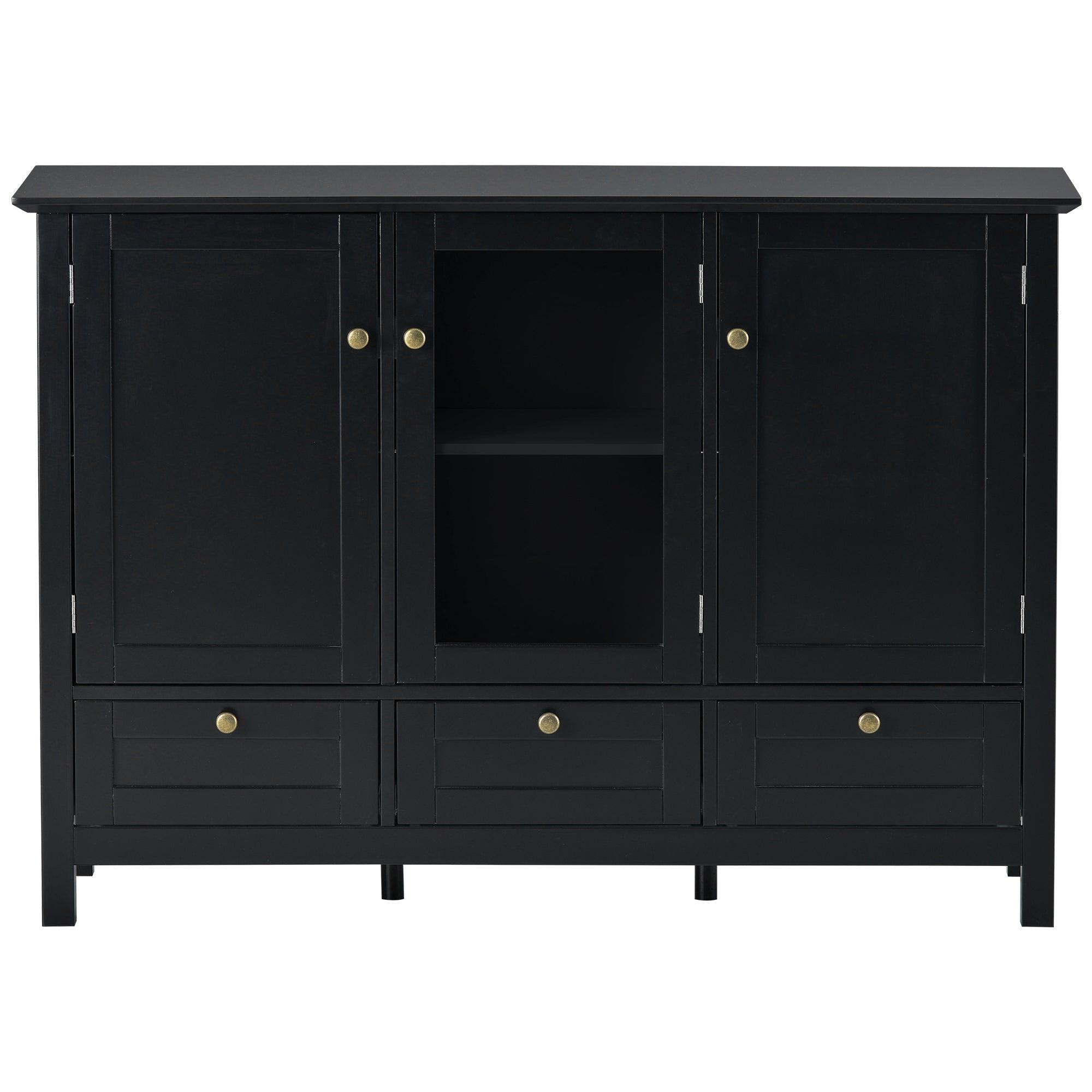 44.9'' Accent CabinetModern Console Table Sideboard for Living Room Dining Room With 2 Doors, 3 Drawers