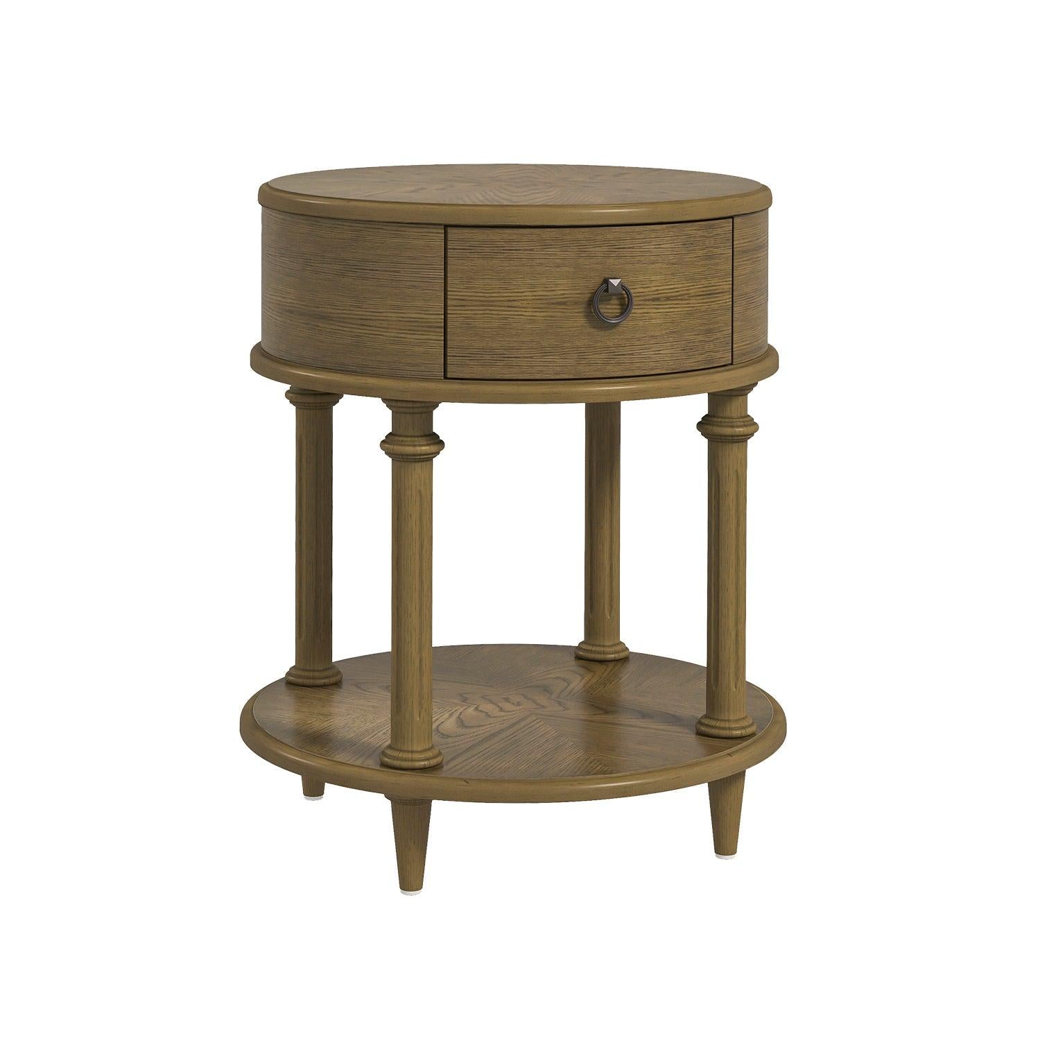 Hymettus 26'' Tall End Table withStorage