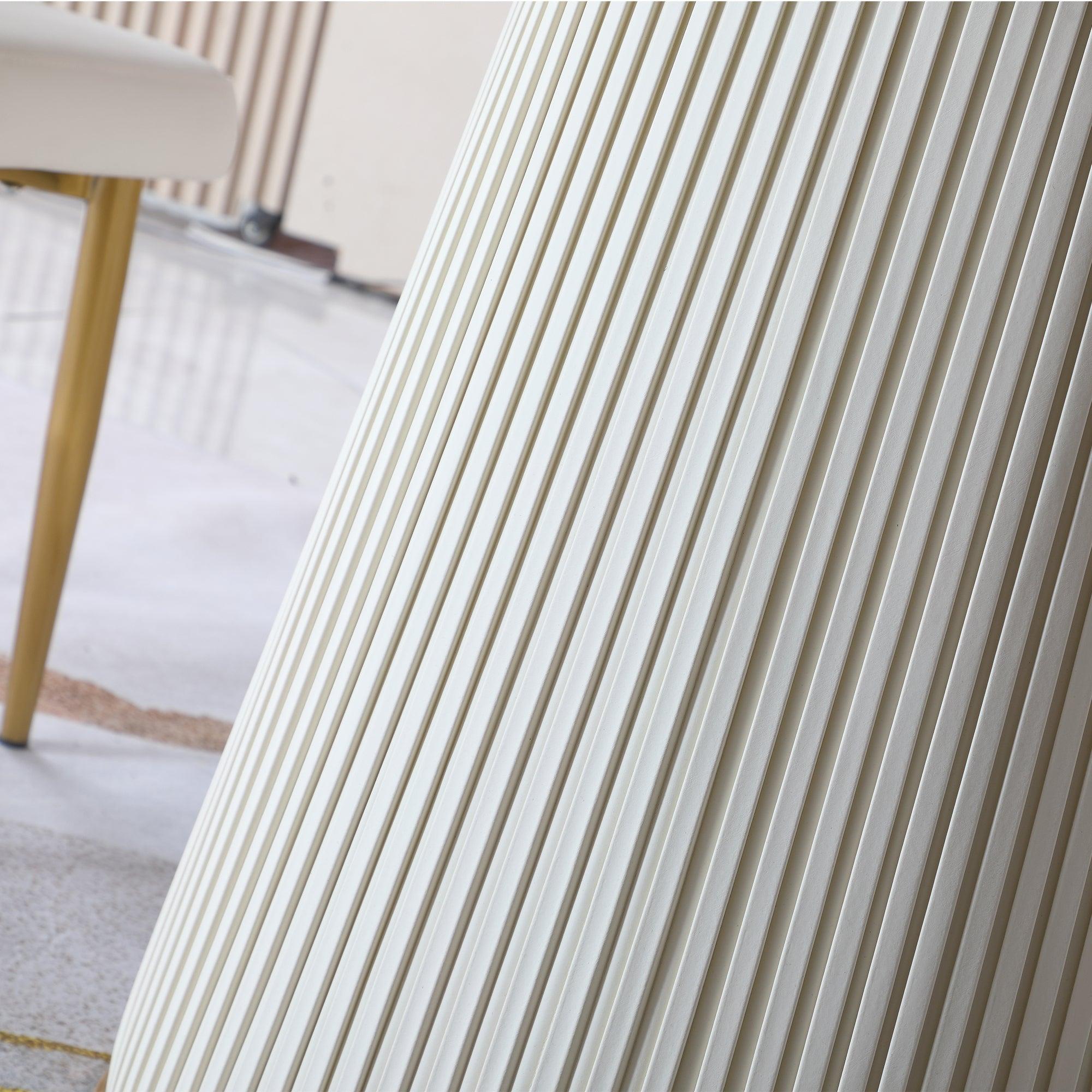 53 inch Round sintered stone carrara white dining table