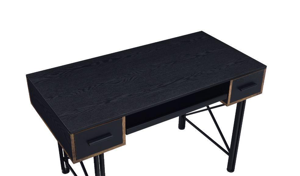 ACME Settea Computer Desk, Black Finish 92799