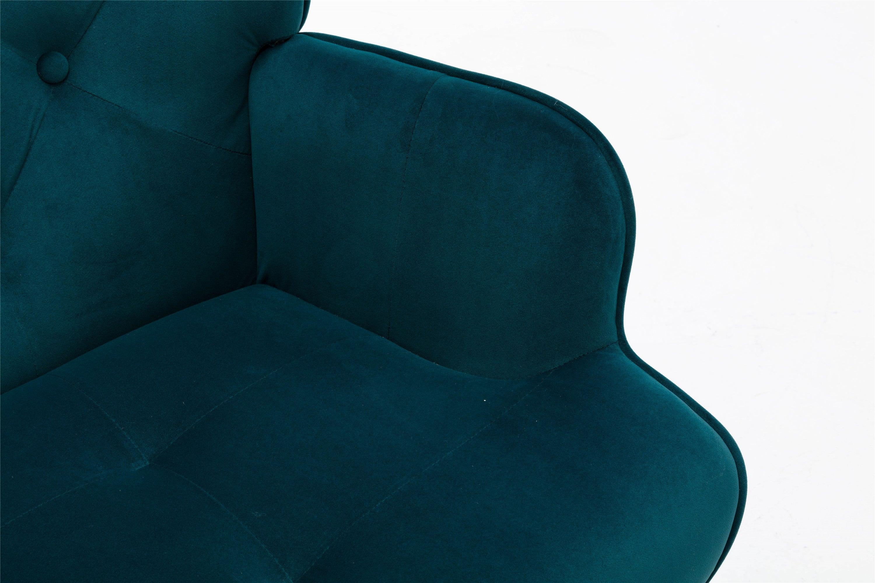 Accent chair  Living Room/Bed Room,Modern Leisure  Chair  Teal