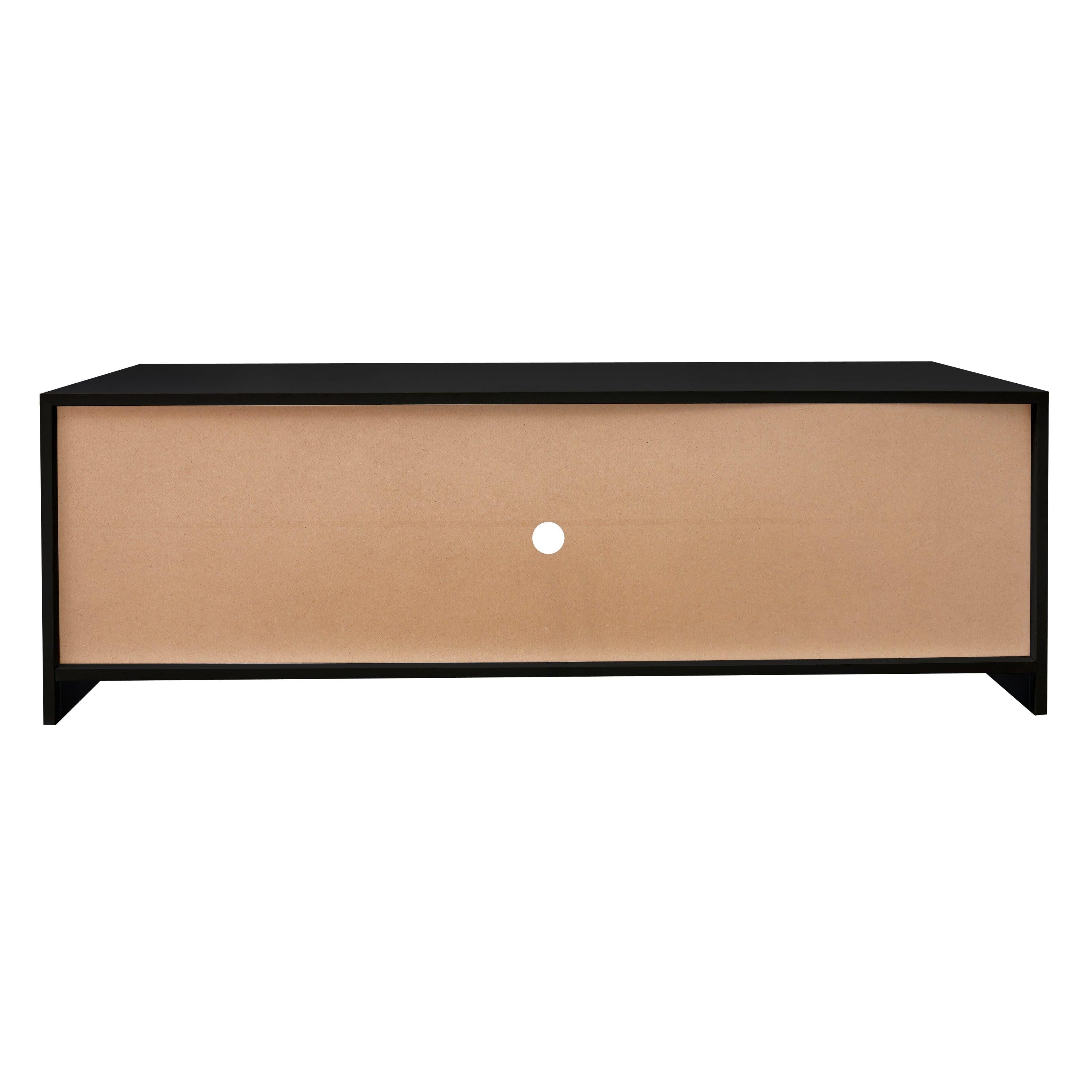 TV Cabinet Wholesale, Black  TV Stand with LED Lights