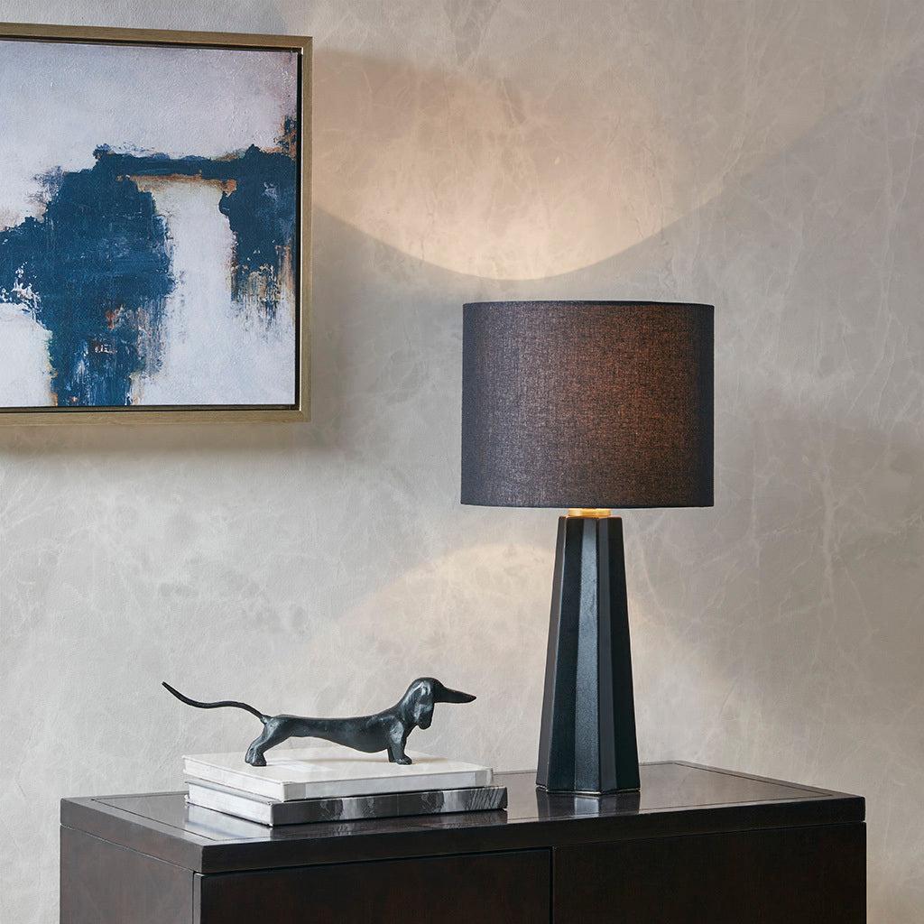 Athena Geometric Ceramic Table Lamp