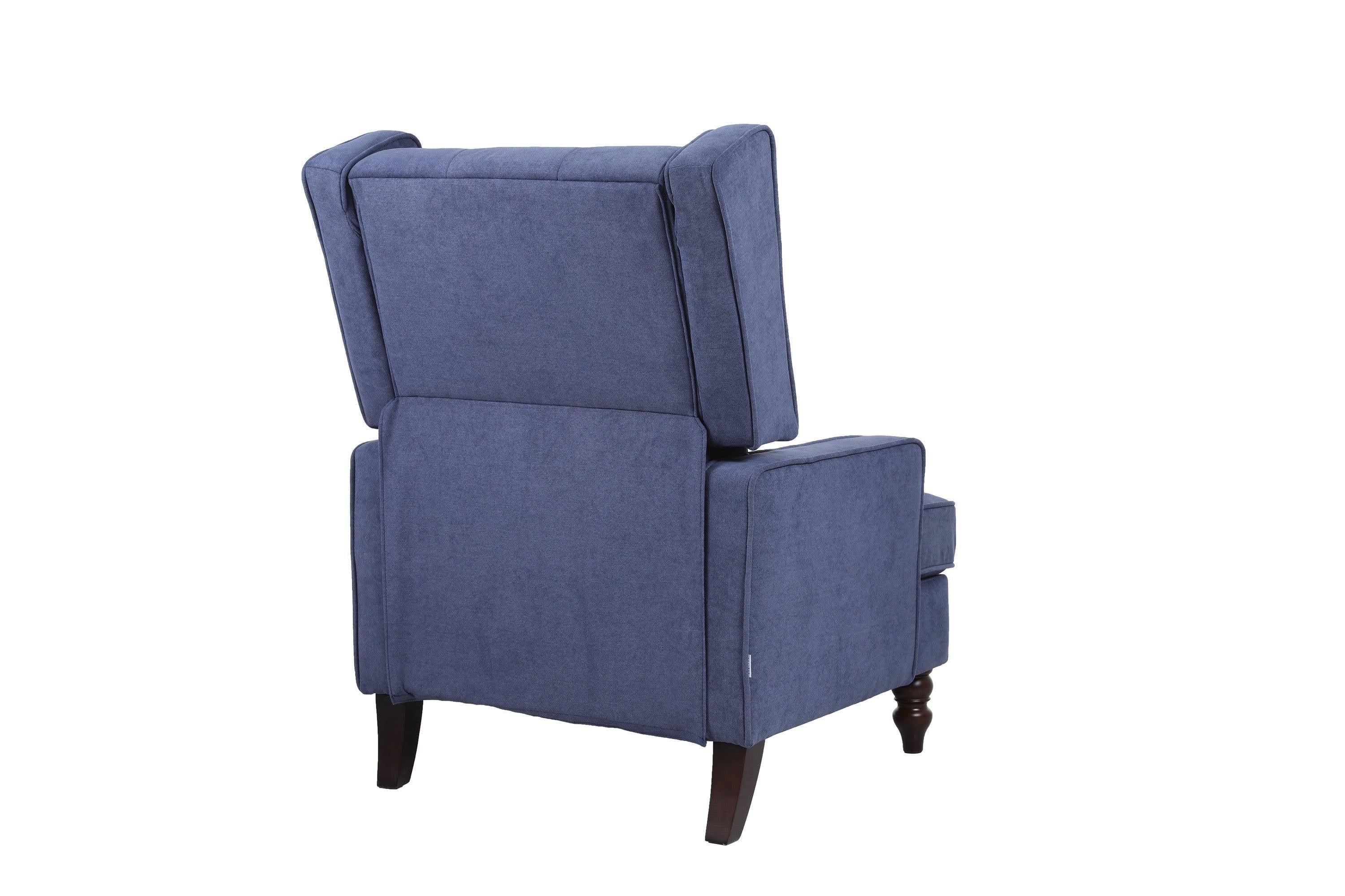 living  room Comfortable  rocking chairAccent chair  Navy  fabric