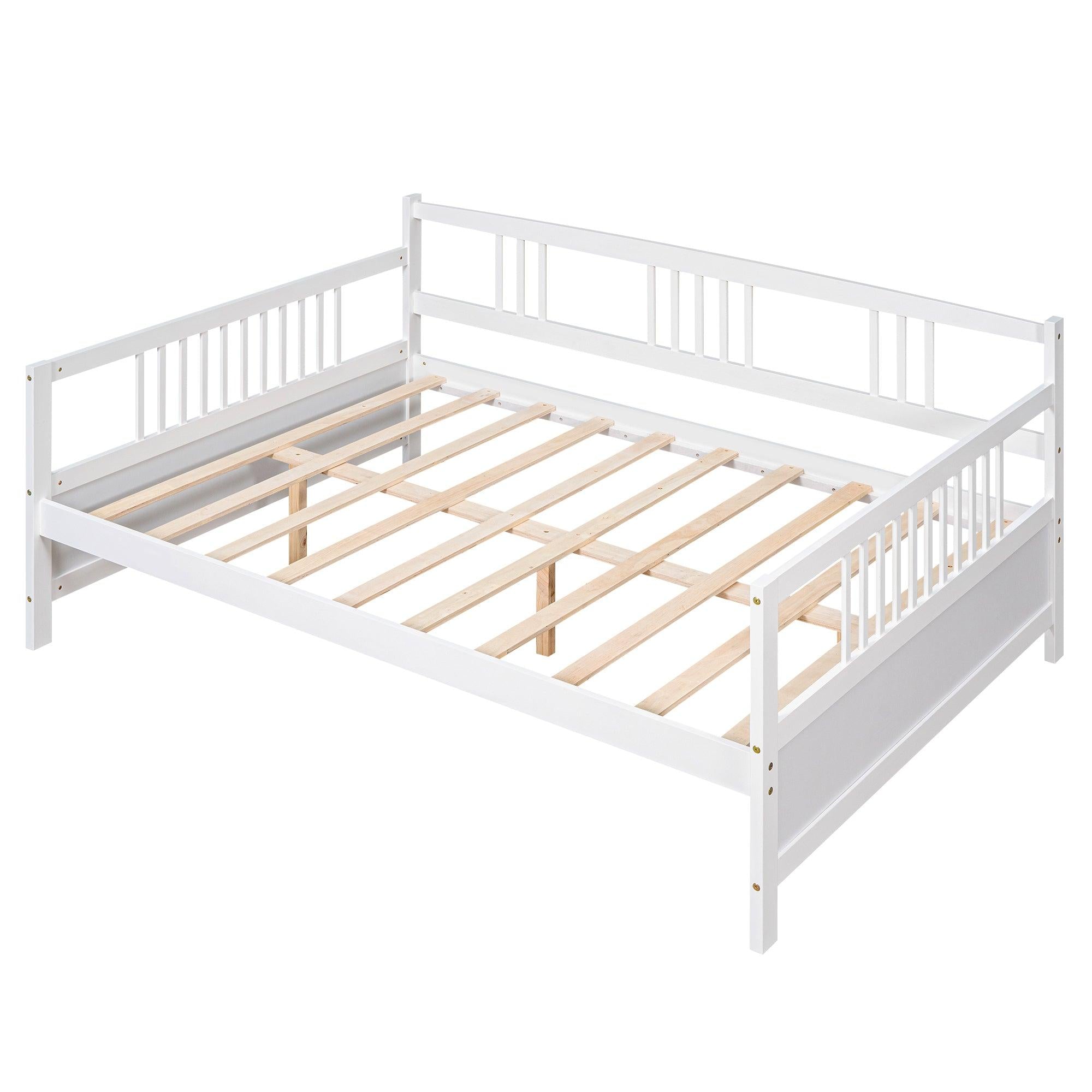 Full Size Daybed with Support Legs, Espresso