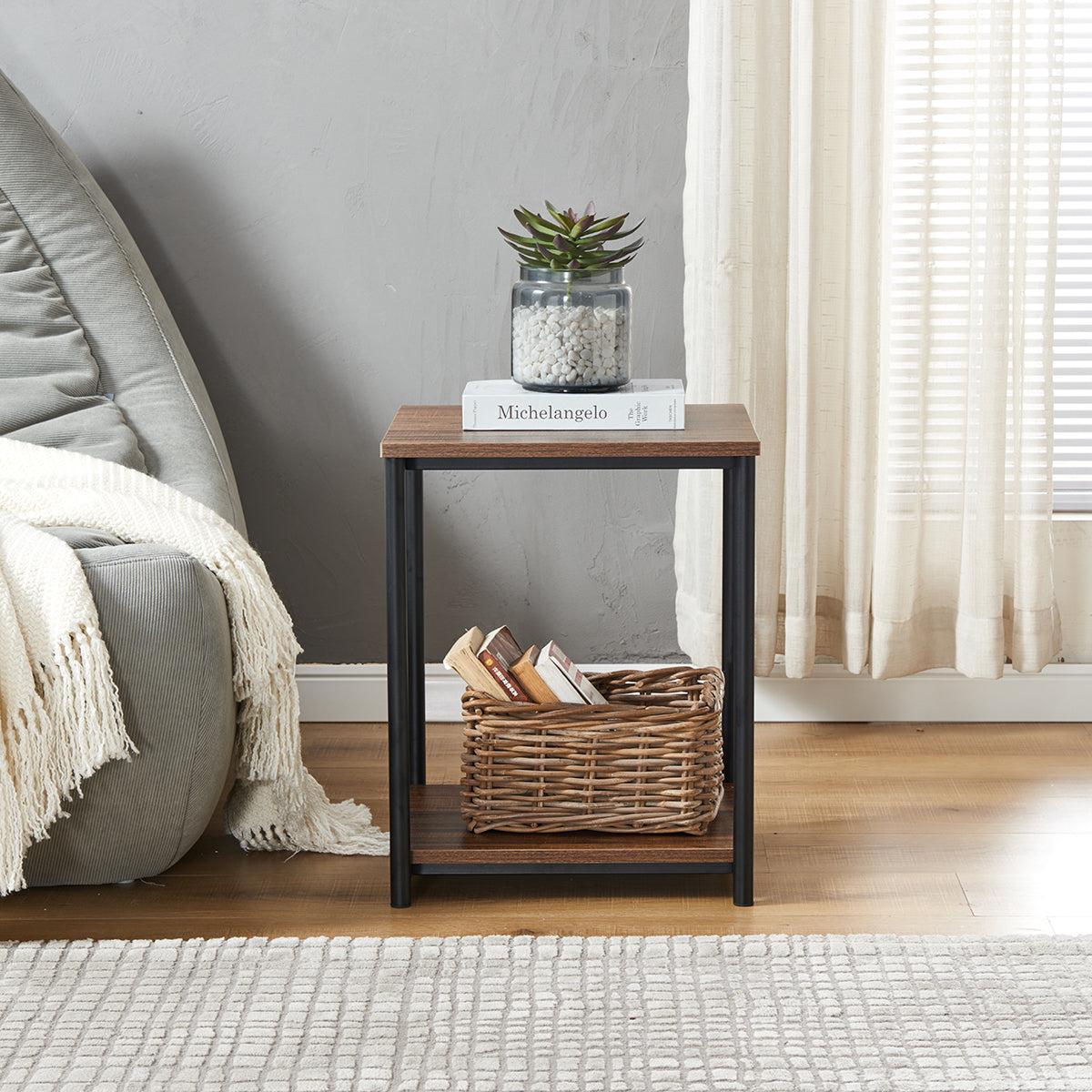 Tall Frame End Table