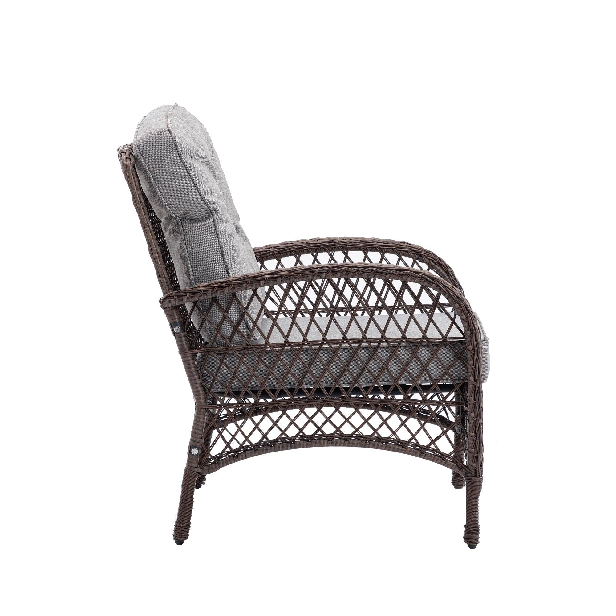 4pcs Outdoor FurnitureModern Wicker set