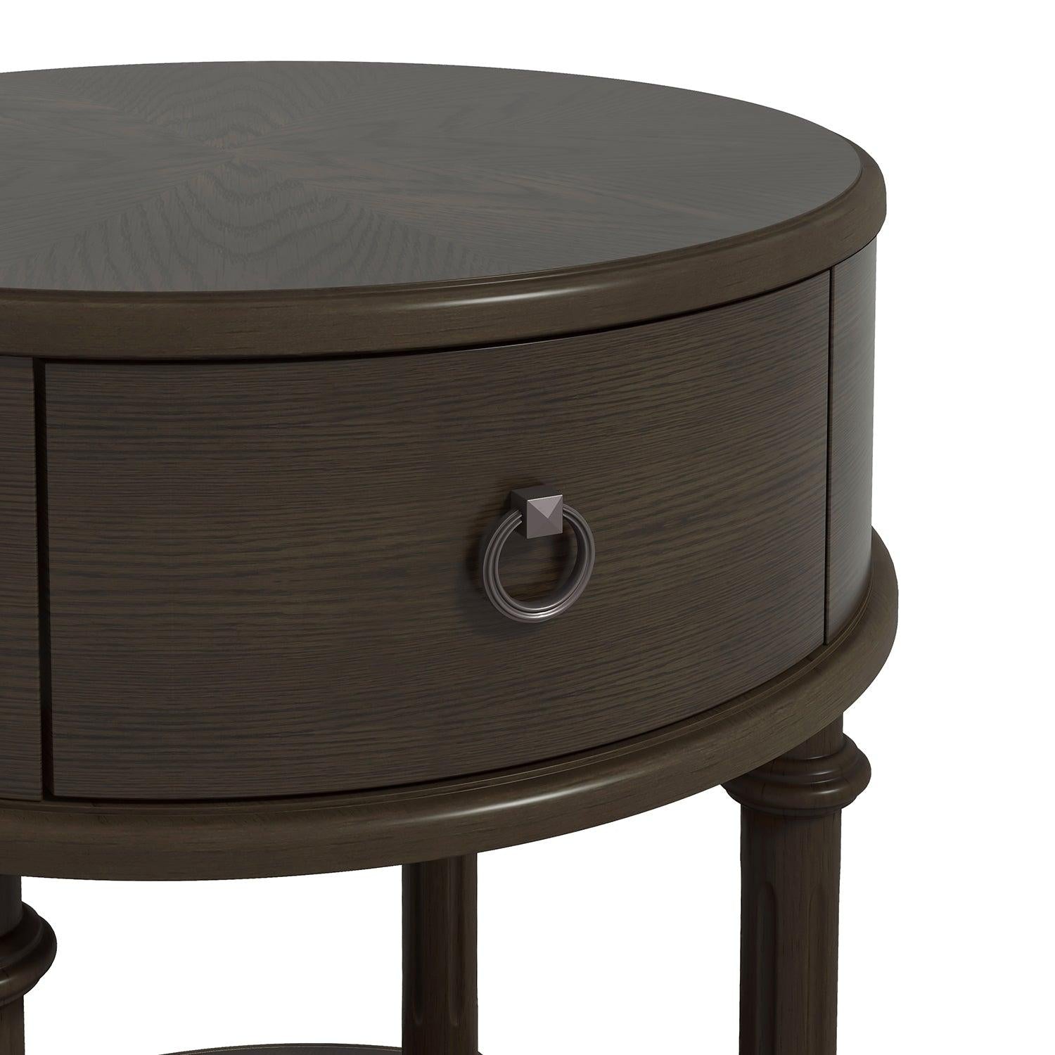 Hymettus 26'' Tall End Table withStorage